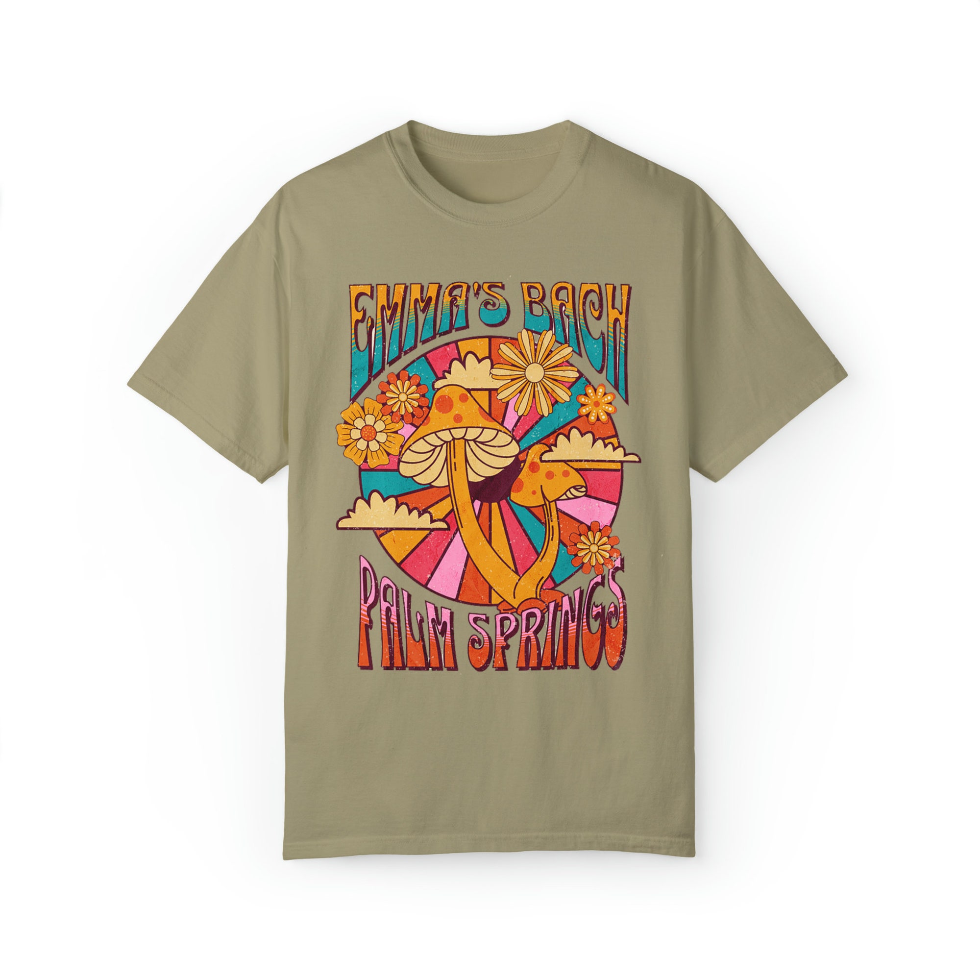 Groovy Retro Bachelorette Shirts - Custom Mushroom Party Tees image 4