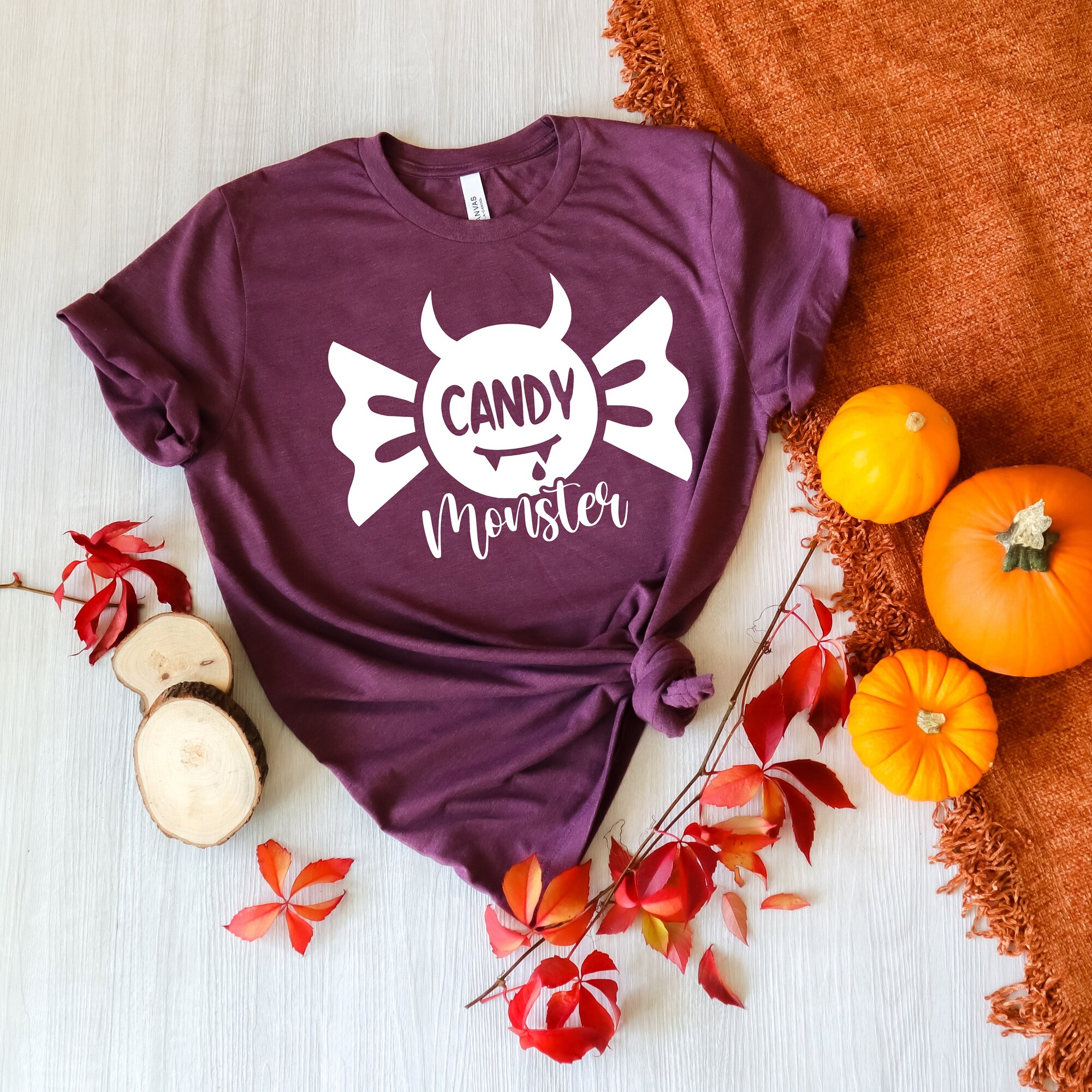 Candy Monster: Kids Halloween Tees & Trick Or Treat Shirts image 1