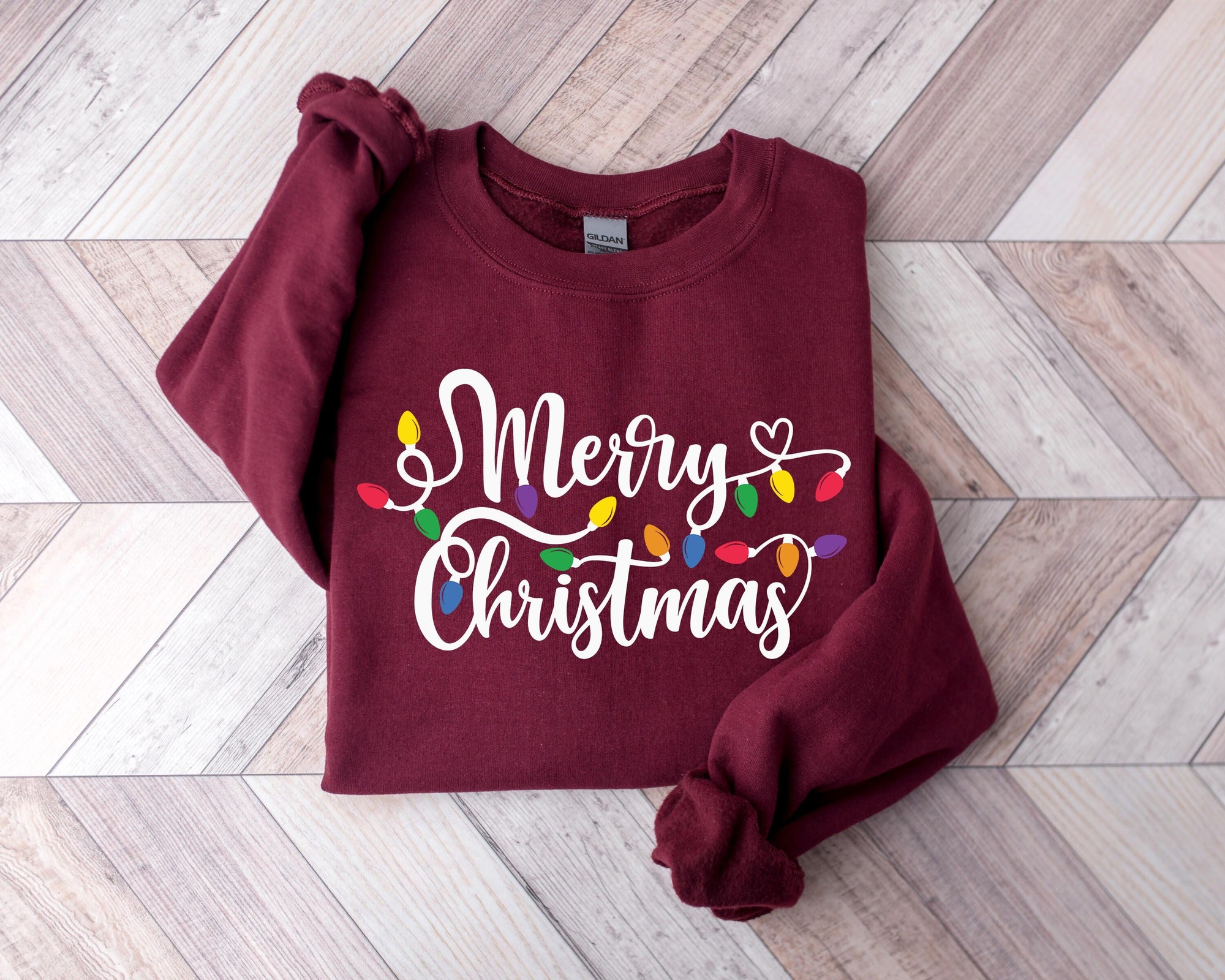 Christmas Sweatshirts: Merry Christmas Family 2023 Matching Santa Tees image 0