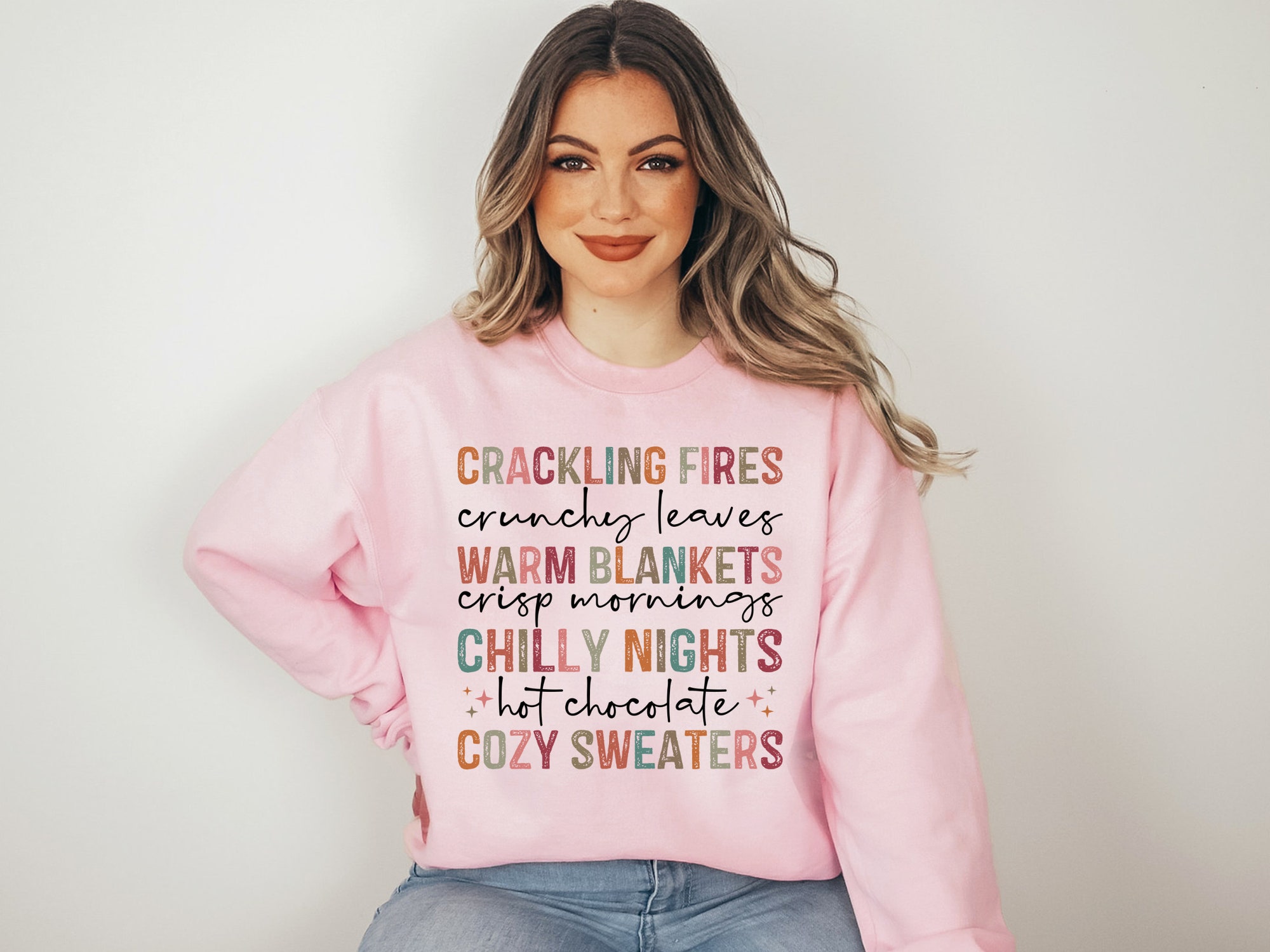 Cozy Fall Sweatshirt - Pumpkin Patch Halloween Vibes image 5