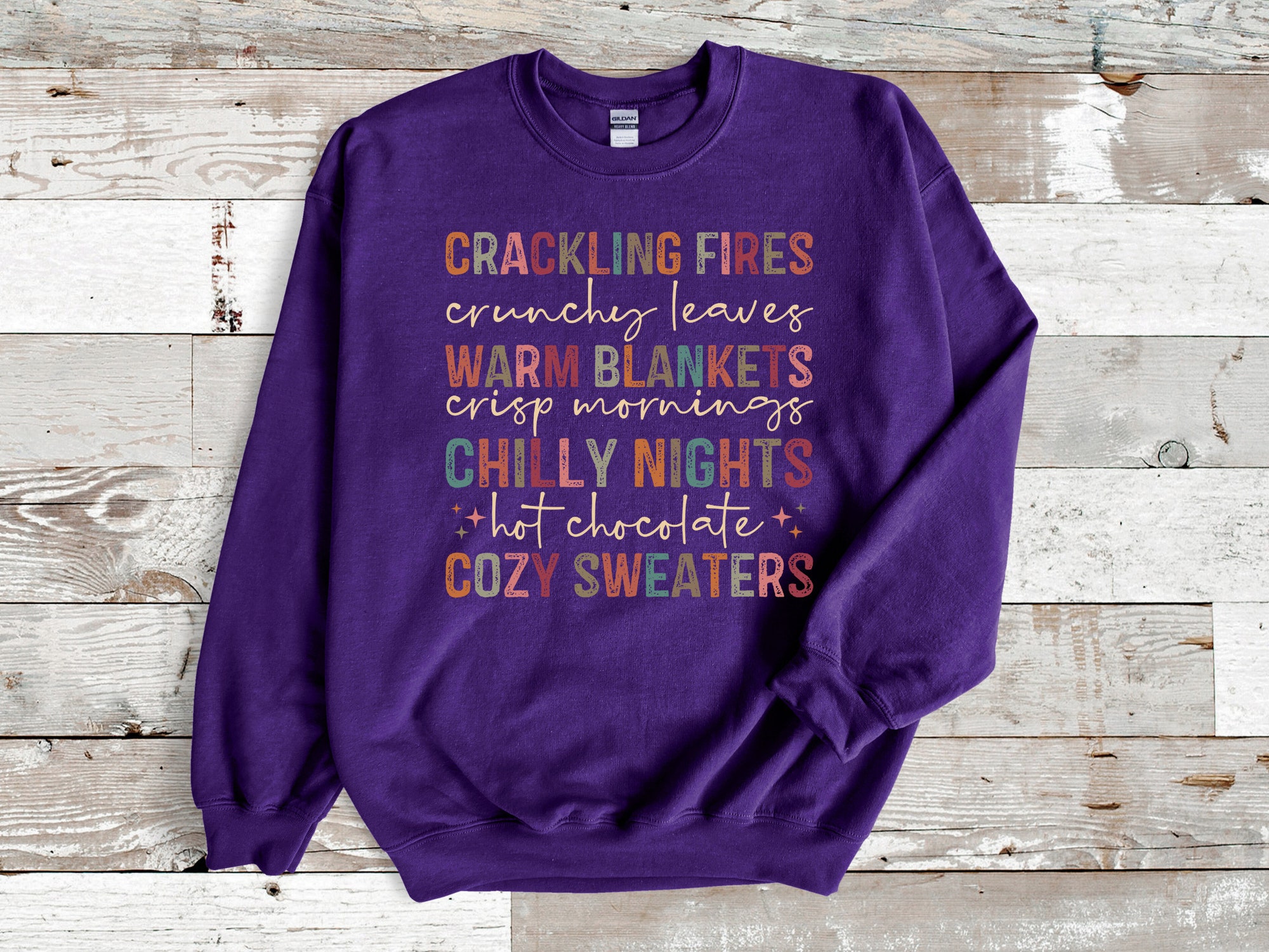 Cozy Fall Sweatshirt - Pumpkin Patch Halloween Vibes image 6