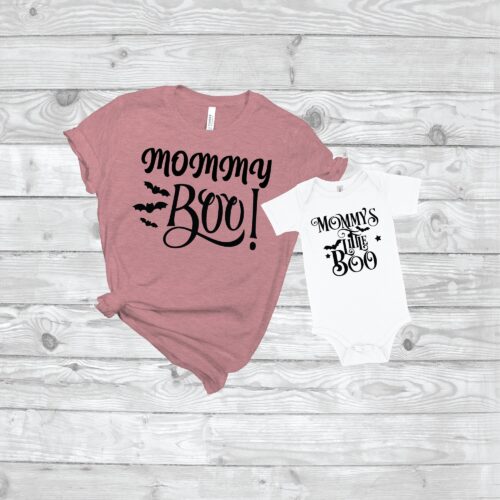 Mommy & Baby Boo: Funny Halloween Onesie & Shirt Gifts image 0