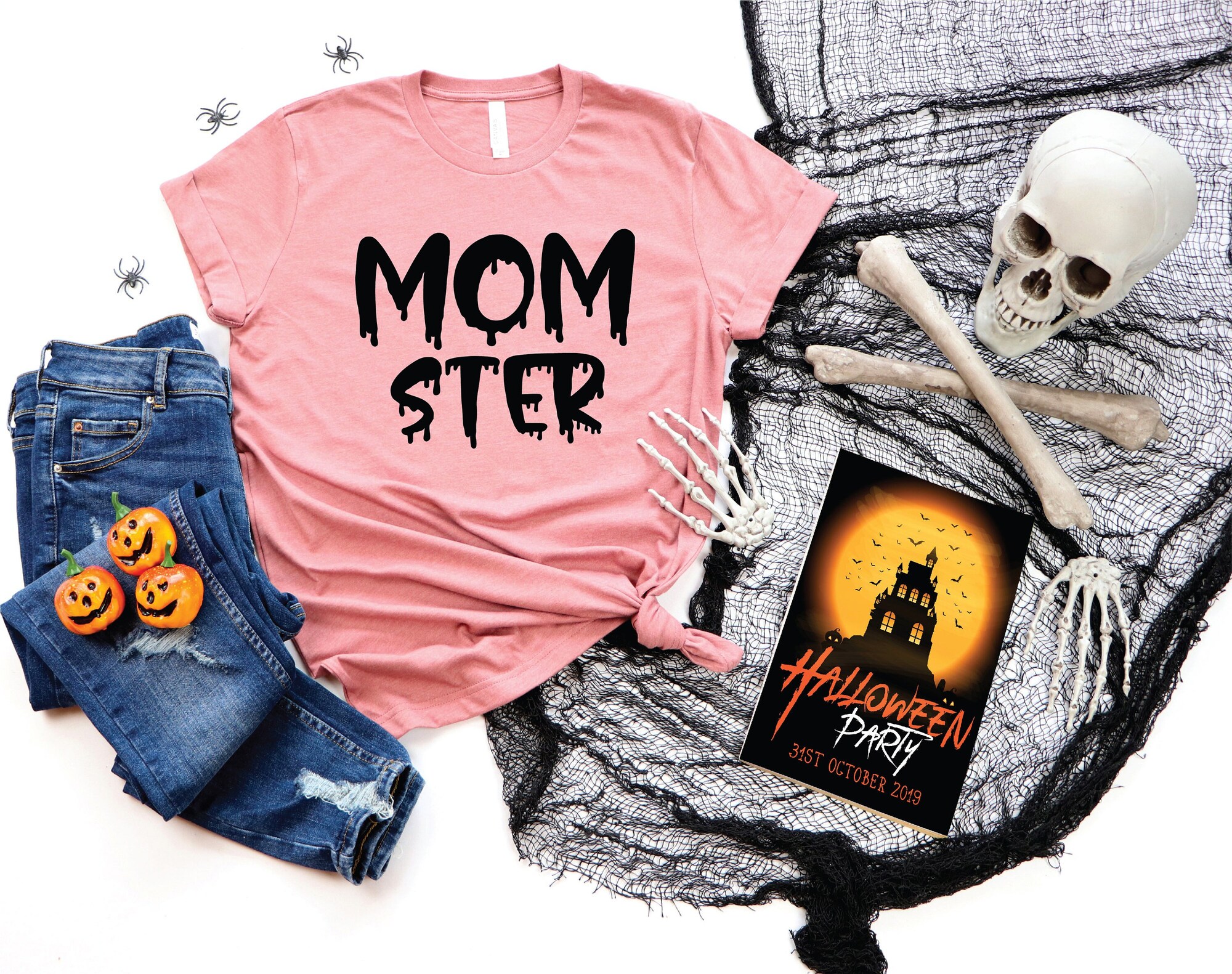 Halloween Momster & Funny Tee: Perfect Gift for Parents image 0