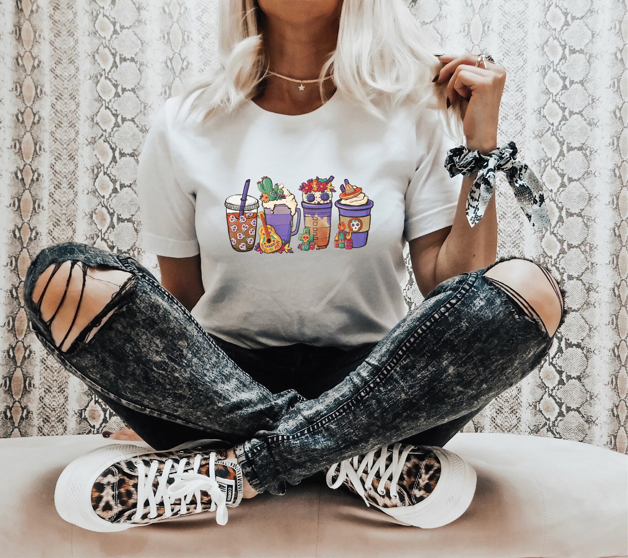 Dia De Los Muertos & Sugar Skull Tees: Perfect Fall/Halloween Gift image 0