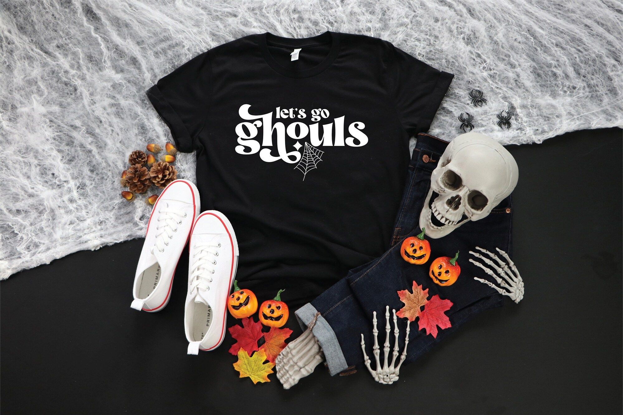 Let's Go Ghouls: Cute Halloween & Fall Shirts for Women & Kids image 0