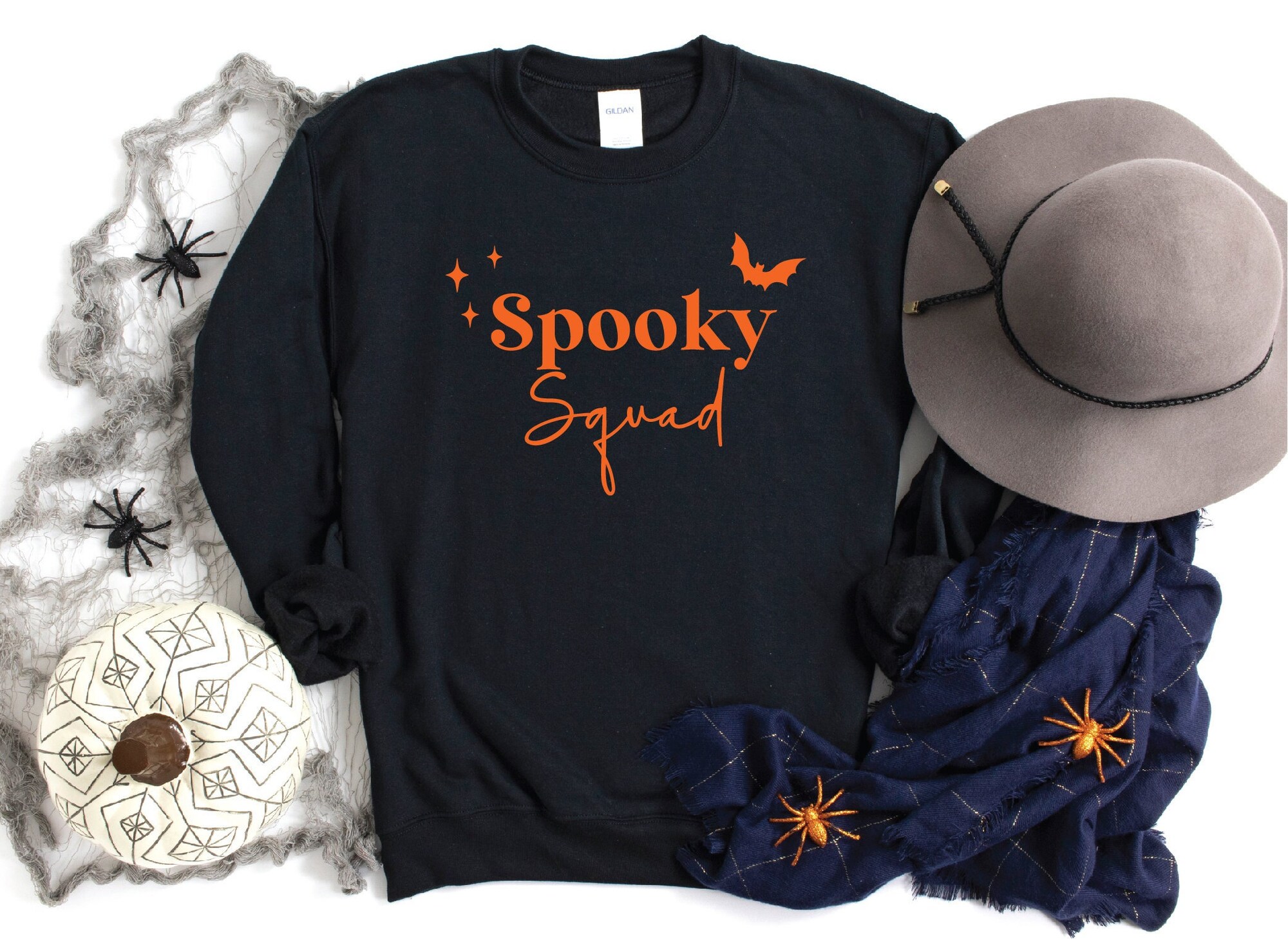 Spooky Squad Sweatshirt: Fun Matching Halloween Gift image 0