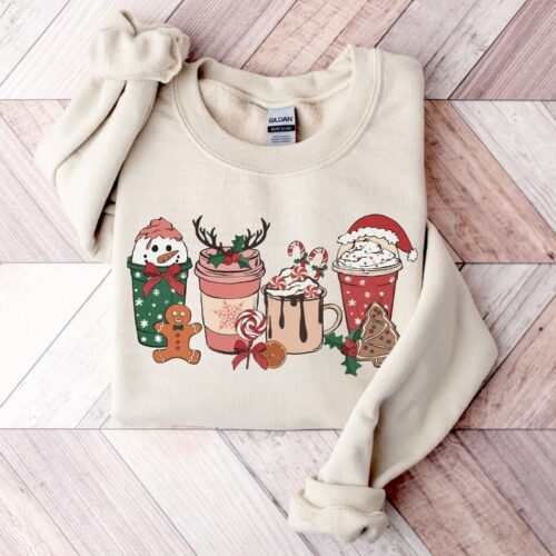 Christmas Coffee Sweatshirt - Cozy Winter Gift Collection image 0