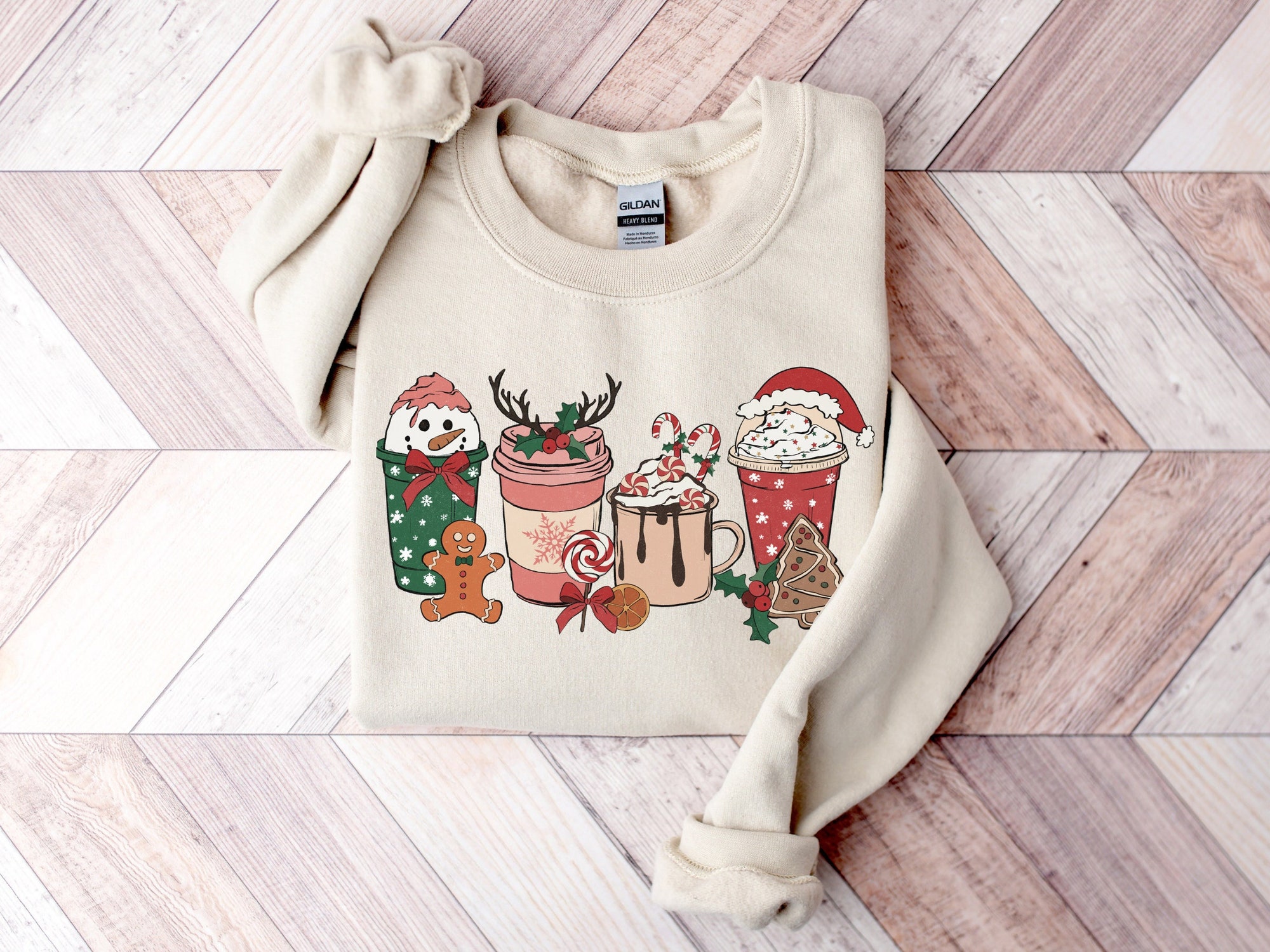 Christmas Coffee Sweatshirt - Cozy Winter Gift Collection image 0