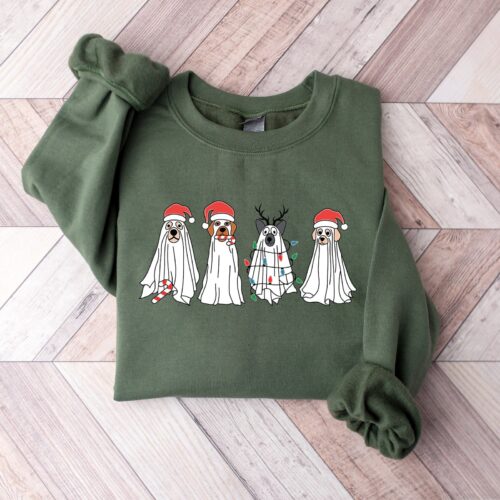 Christmas Dog Sweatshirt | Holiday Sweater image 0