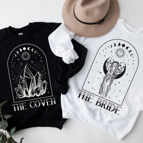 Mystical Bachelorette Party Tees: Witchy Bride & Tarot Gifts image 0