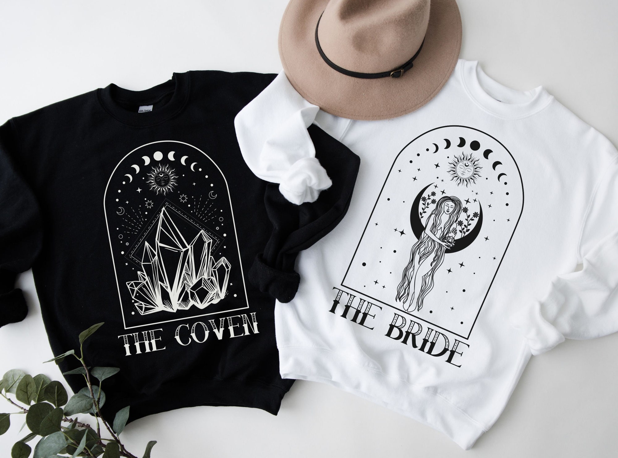 Mystical Bachelorette Party Tees: Witchy Bride & Tarot Gifts image 0