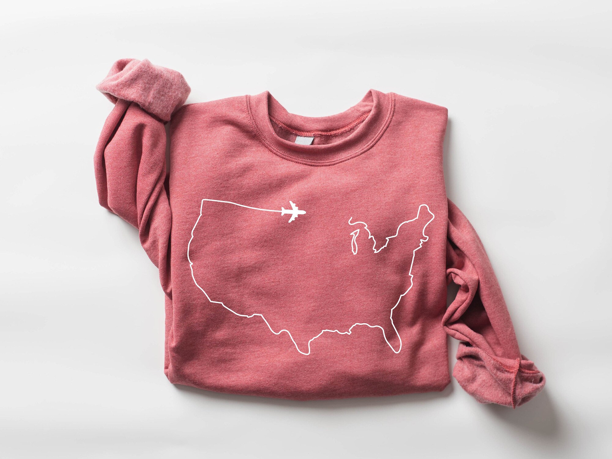 Christmas & Adventure Travel Sweatshirt - Perfect Traveler Gift image 5