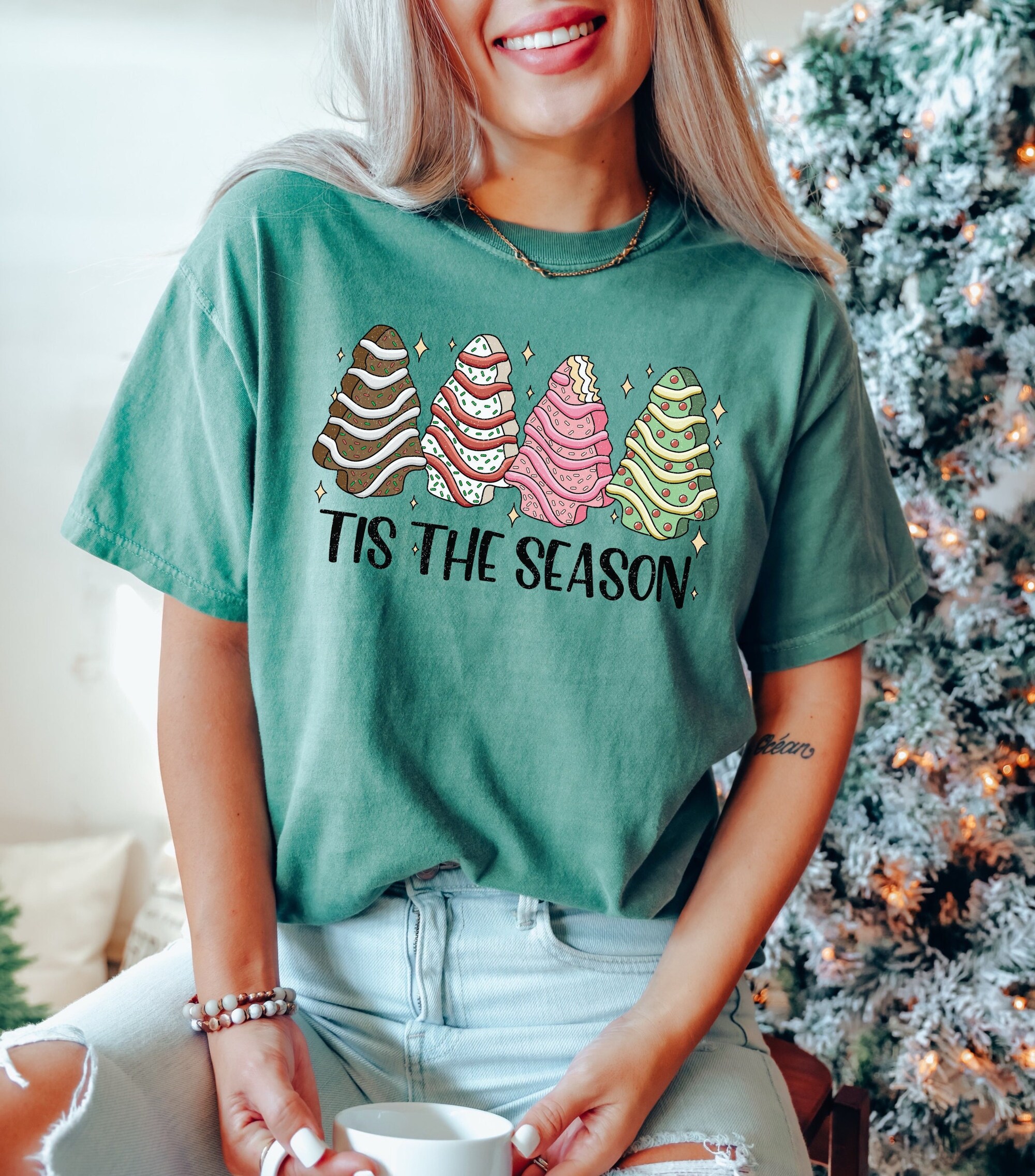 Tis The Season Christmas Shirt - Festive Tees & Gifts image 0