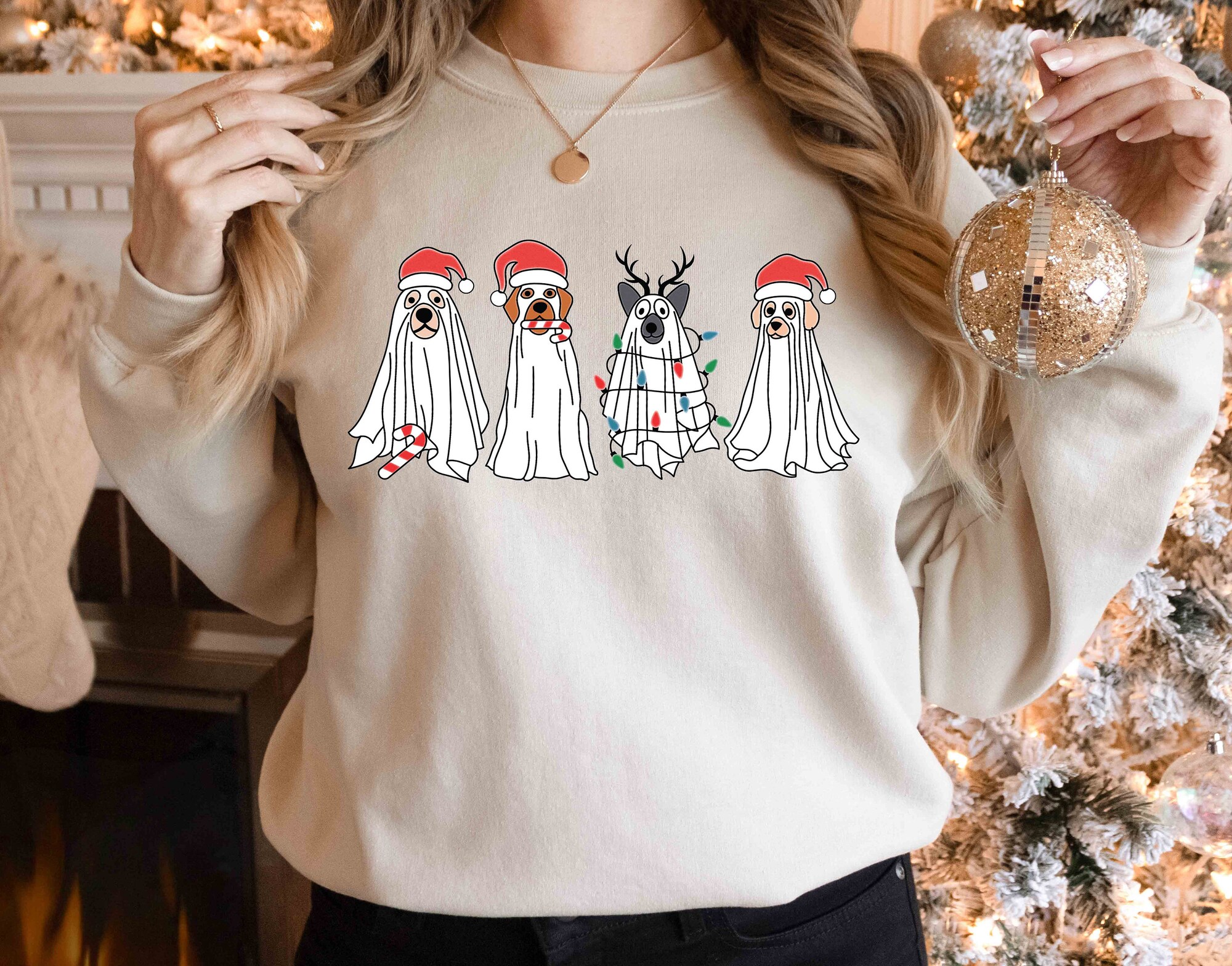 Christmas Dog Sweatshirt | Owner's Holiday Gift Dog Christmas Sweater image 1