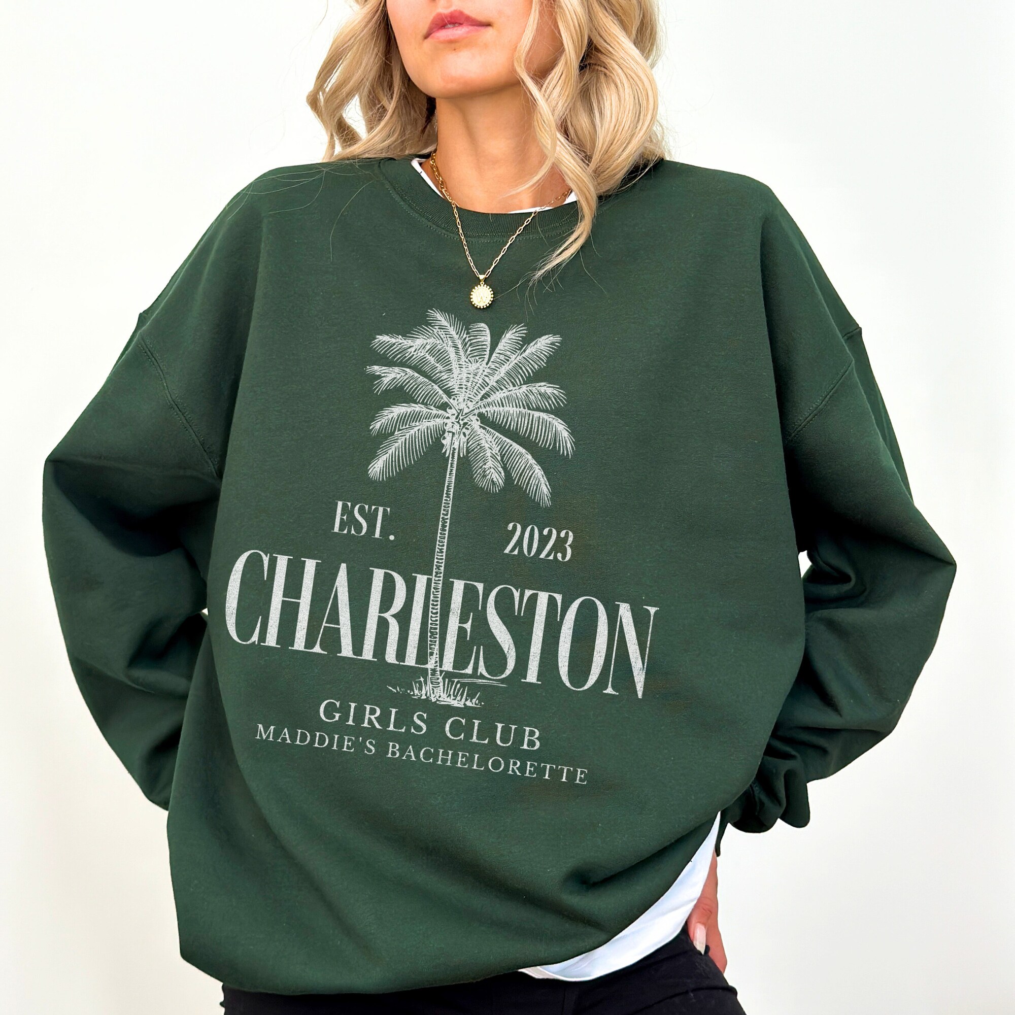 Charleston Bachelorette Crewnecks & Custom Bridal Party Gifts image 8