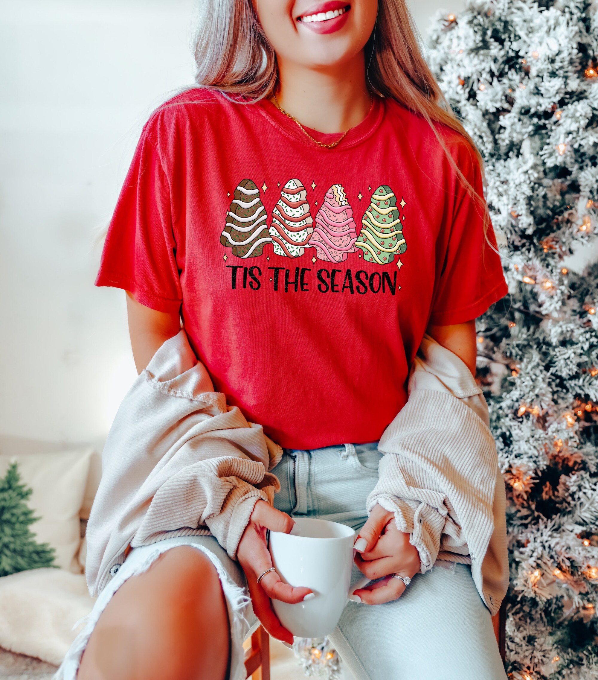 Tis The Season Christmas Shirt - Festive Tees & Gifts image 1