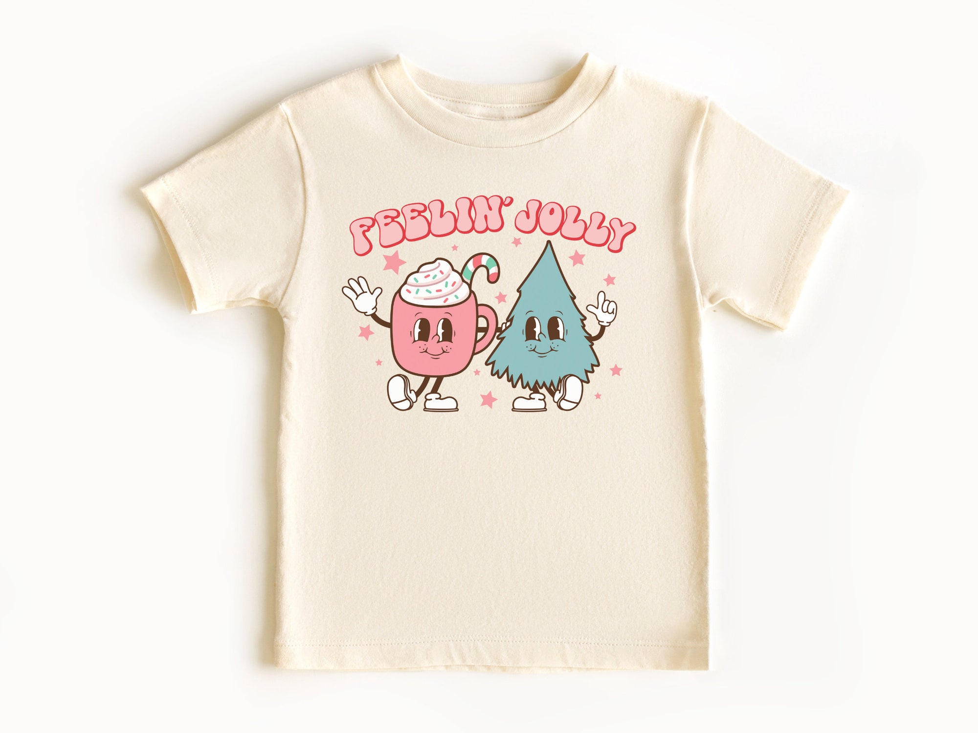 Jolly Christmas Kids T-Shirt - Festive Holiday Gift Idea image 0