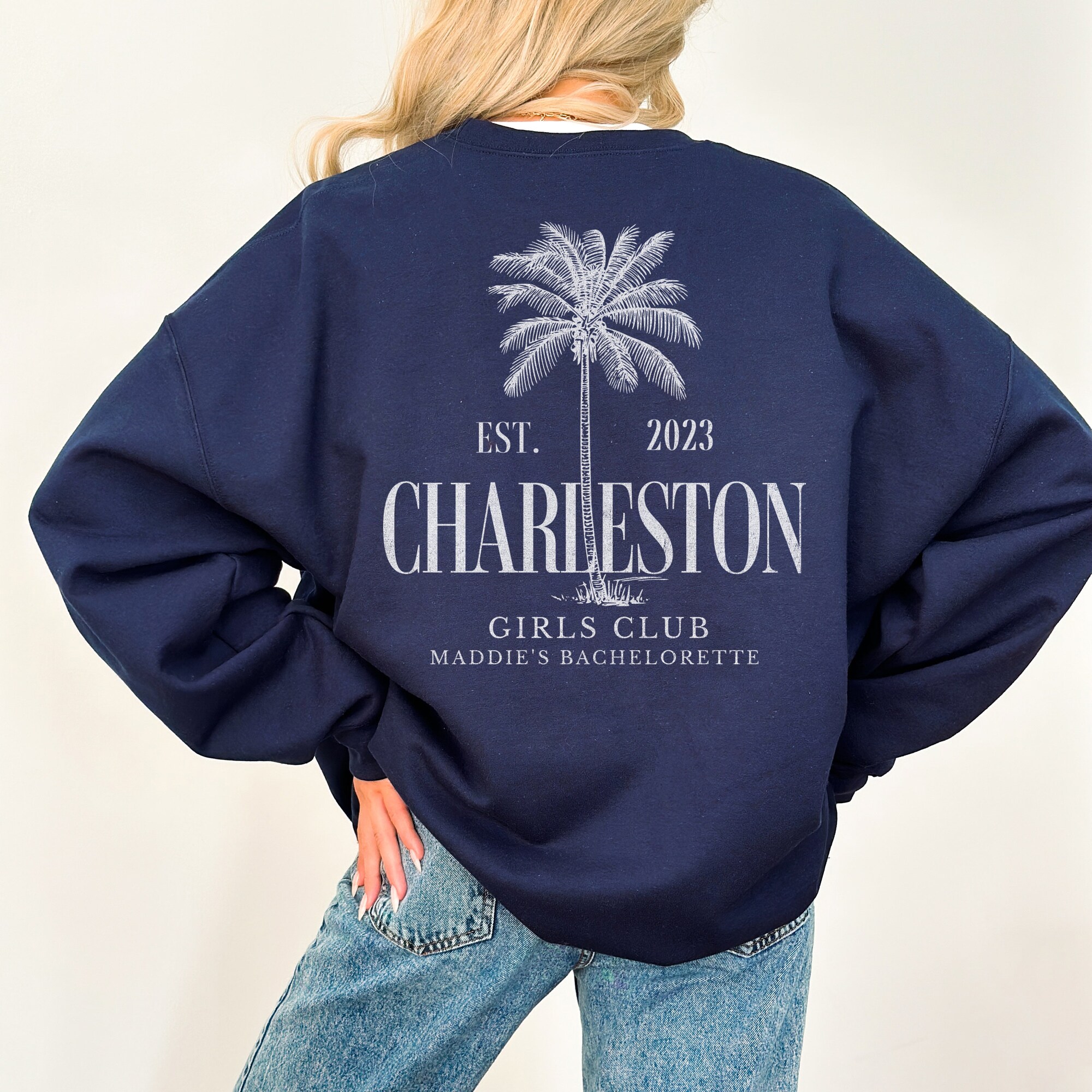 Charleston Bachelorette Crewnecks & Custom Bridal Party Gifts image 7