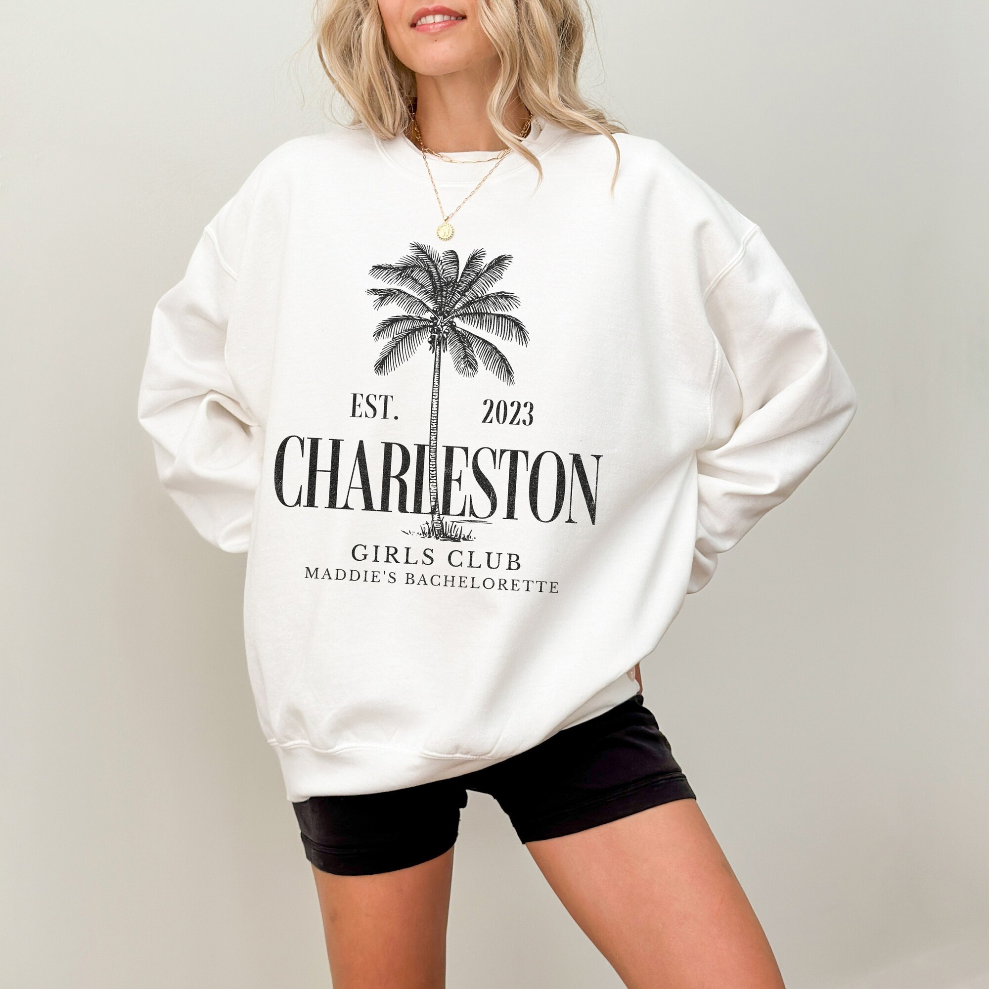 Charleston Bachelorette Crewnecks & Custom Bridal Party Gifts image 1