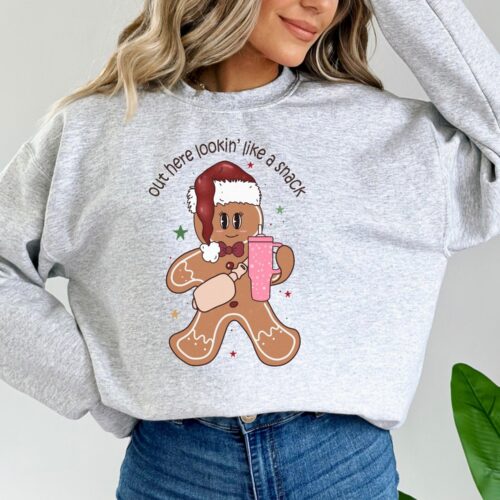 Snack Sweatshirt: Boujee Christmas Party Fashion image 0