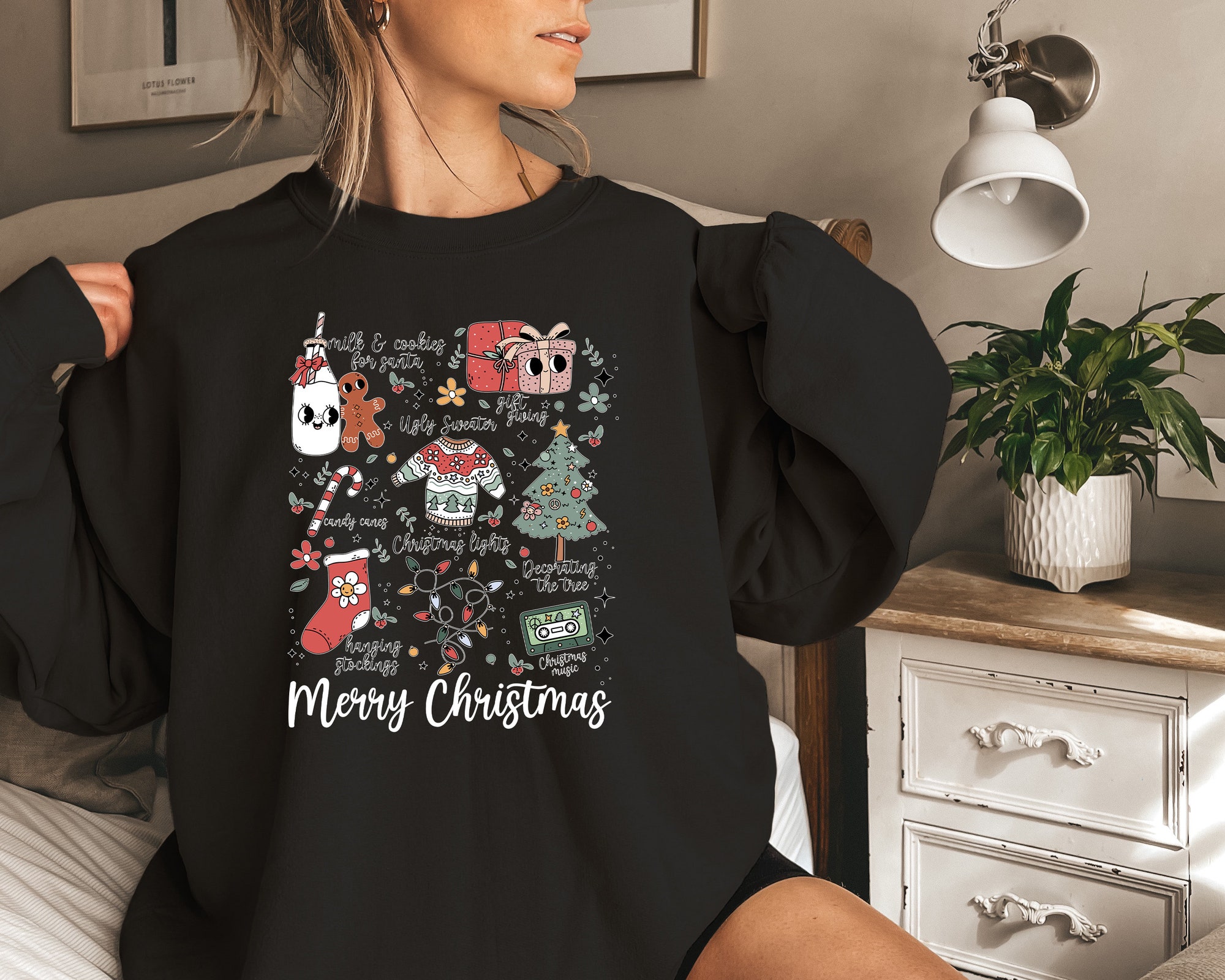 Christmas Sweatshirt | Women's Christmas Gift image 3