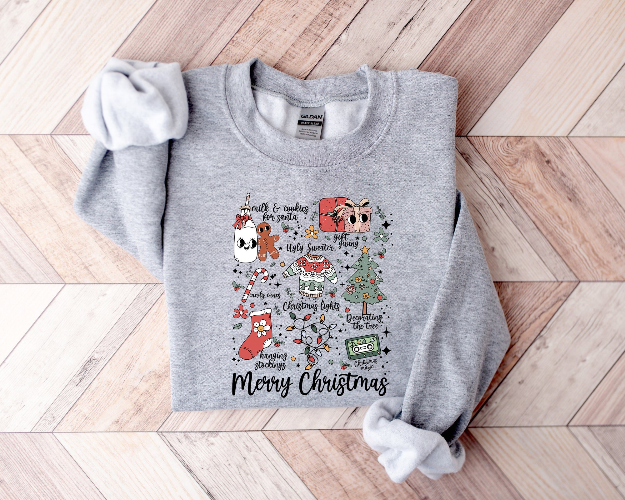 Christmas Sweatshirt | Women's Christmas Gift image 2