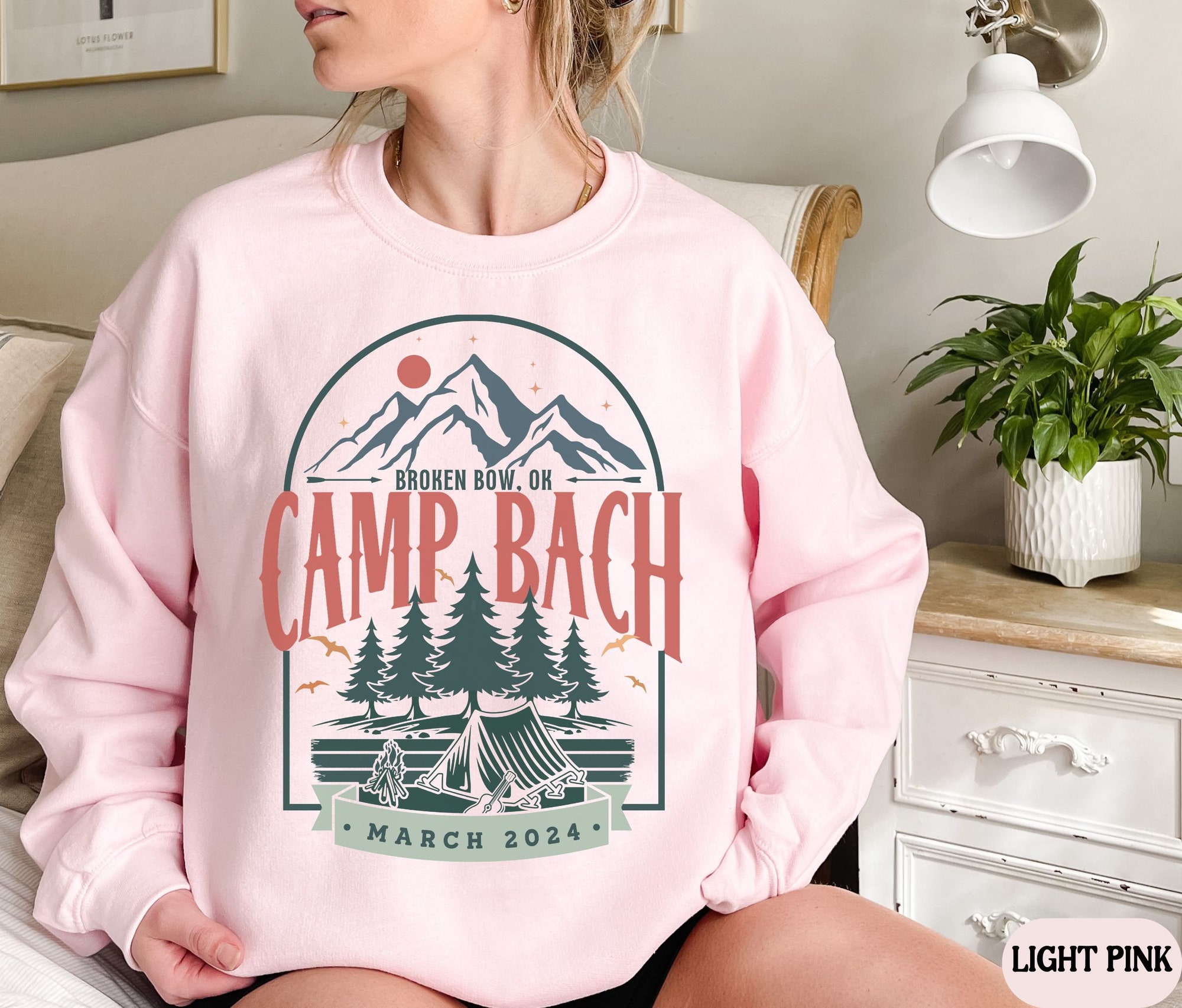 Vintage Camping Bachelorette Sweatshirts - Mountain Bride Tees image 5