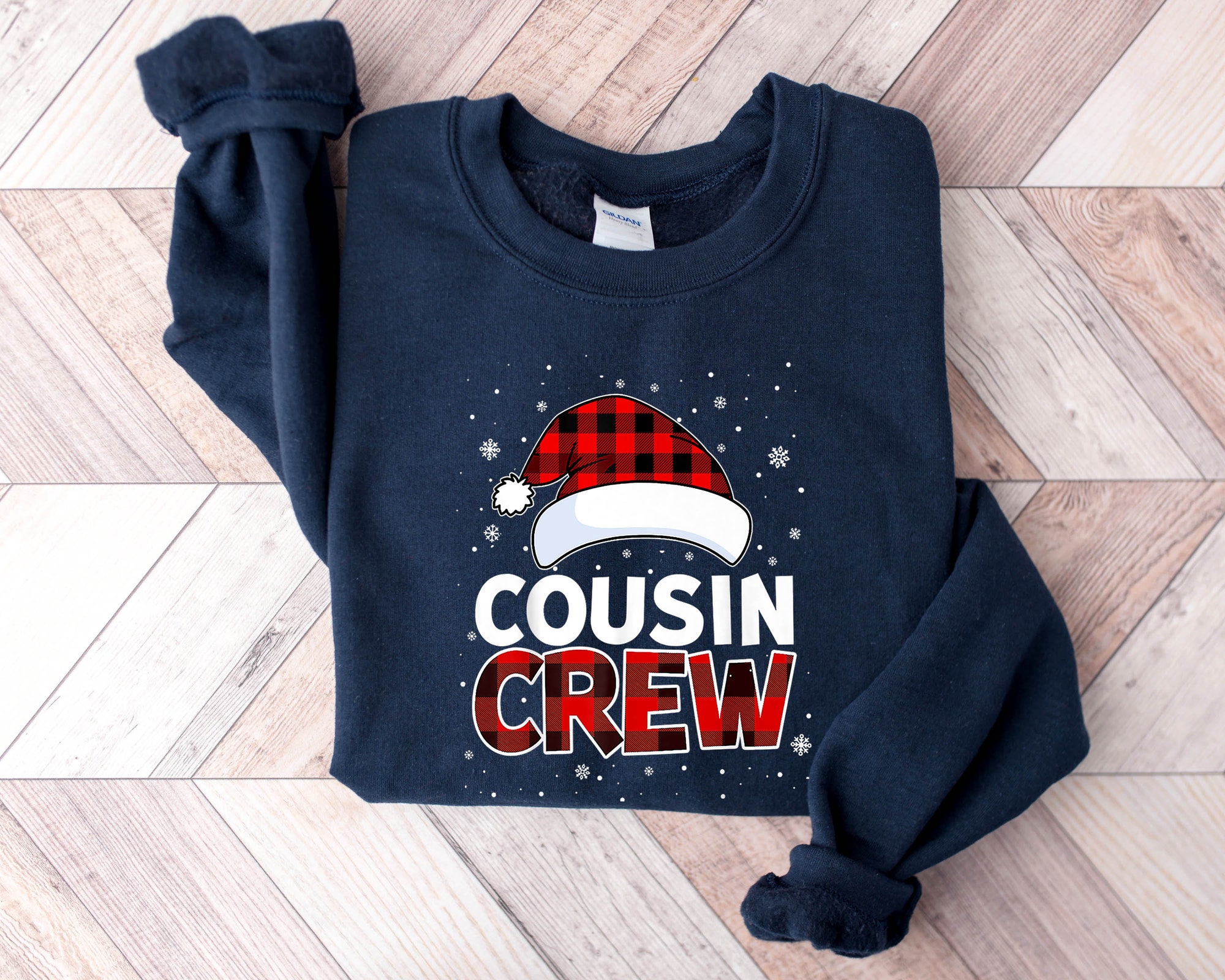 Christmas Cousin Crew Shirt | Cousin's Holiday Gift Tee image 4