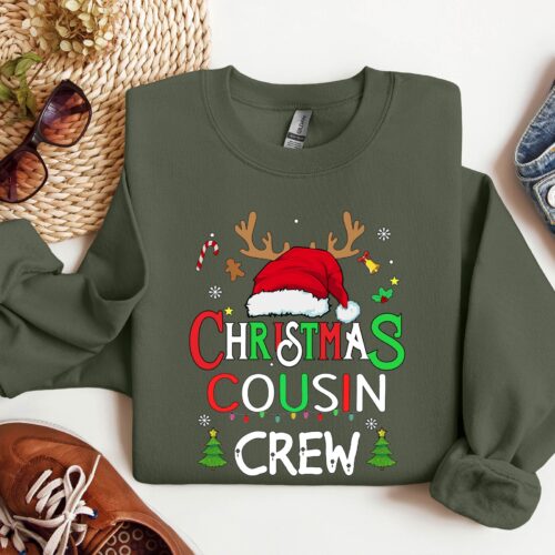 Christmas Cousin Crew Shirt | Family Holiday Tee & Gift image 0