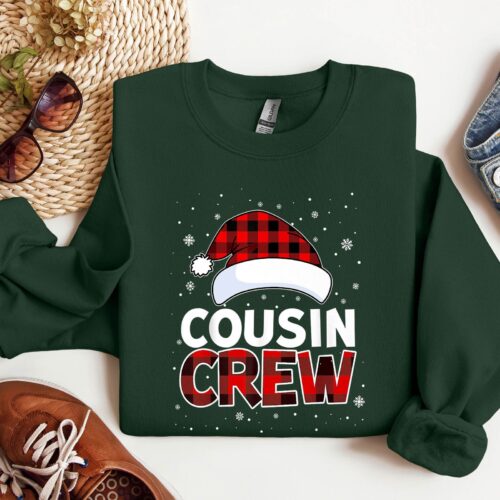 Christmas Cousin Crew Shirt | Cousin's Holiday Gift Tee image 0