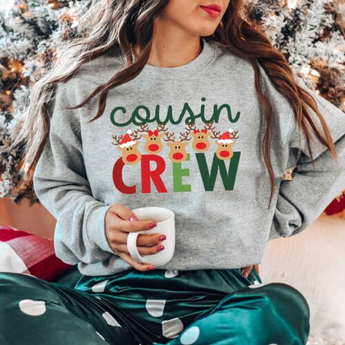 Christmas Cousin Crew Shirt | Holiday Cousin's Gift Tee image 0