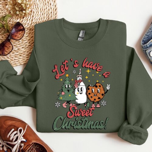 Let's Have A Sweet Christmas Shirt | Tis The Season Sweatshirt image 0