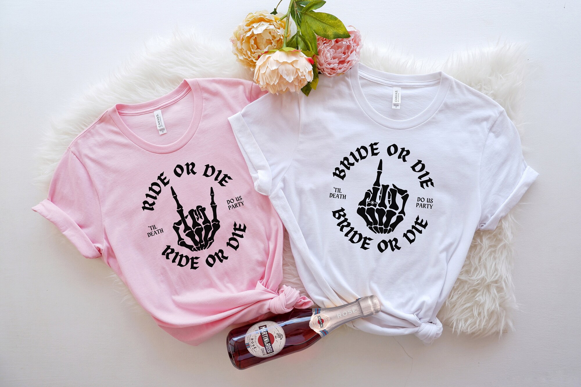 Bride Or Die Shirt - Bridal Party Bachelorette & Bridesmaid Gifts image 3