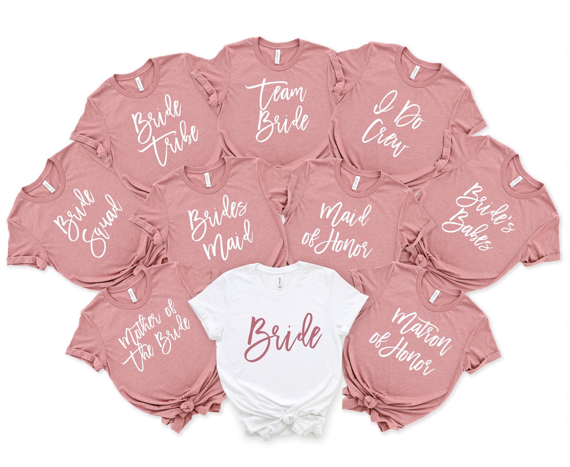 Bridal Party Shirts - Bachelorette & Bridesmaid Proposal Tees image 0