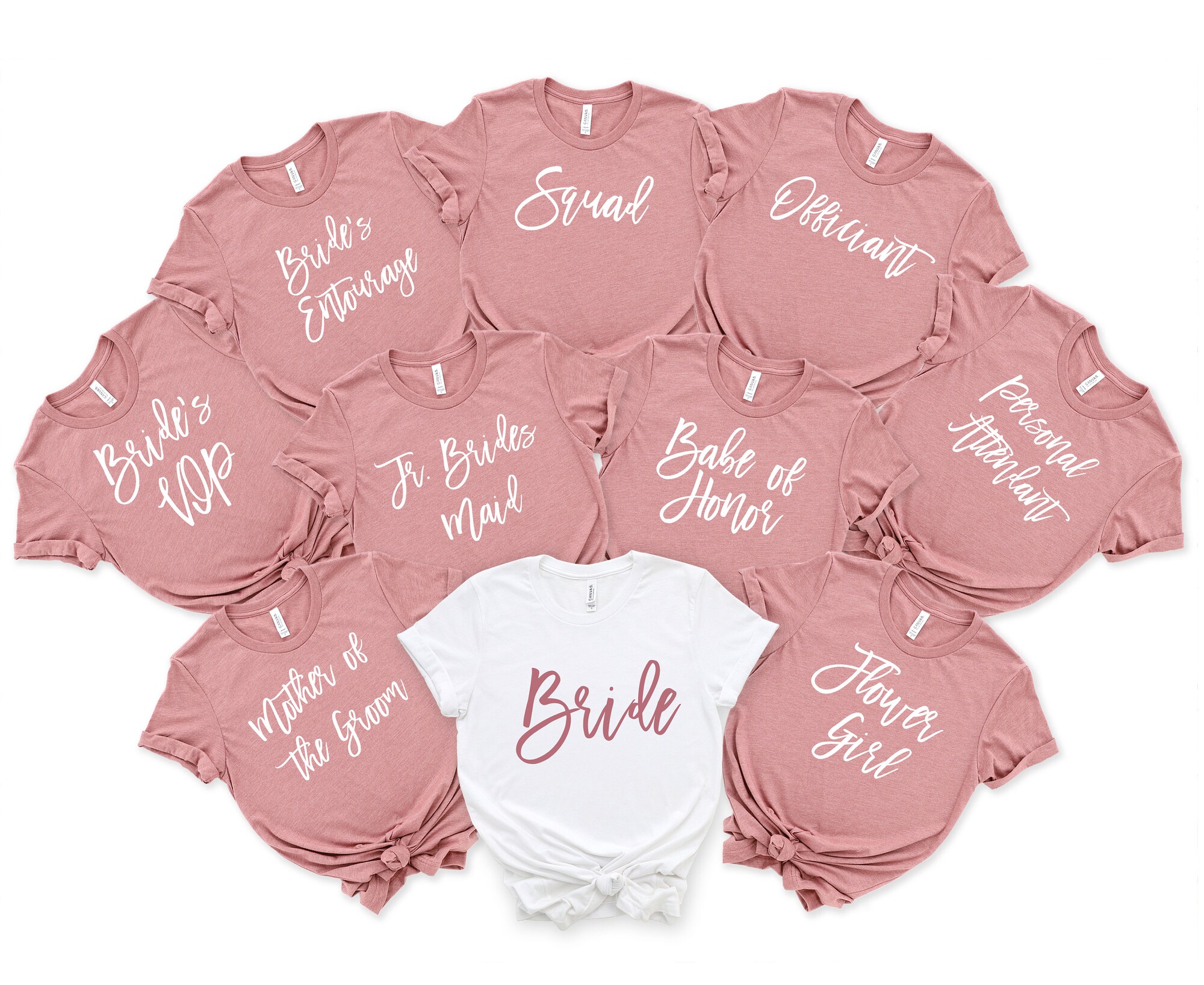 Bridal Party Shirts - Bachelorette & Bridesmaid Proposal Tees image 1