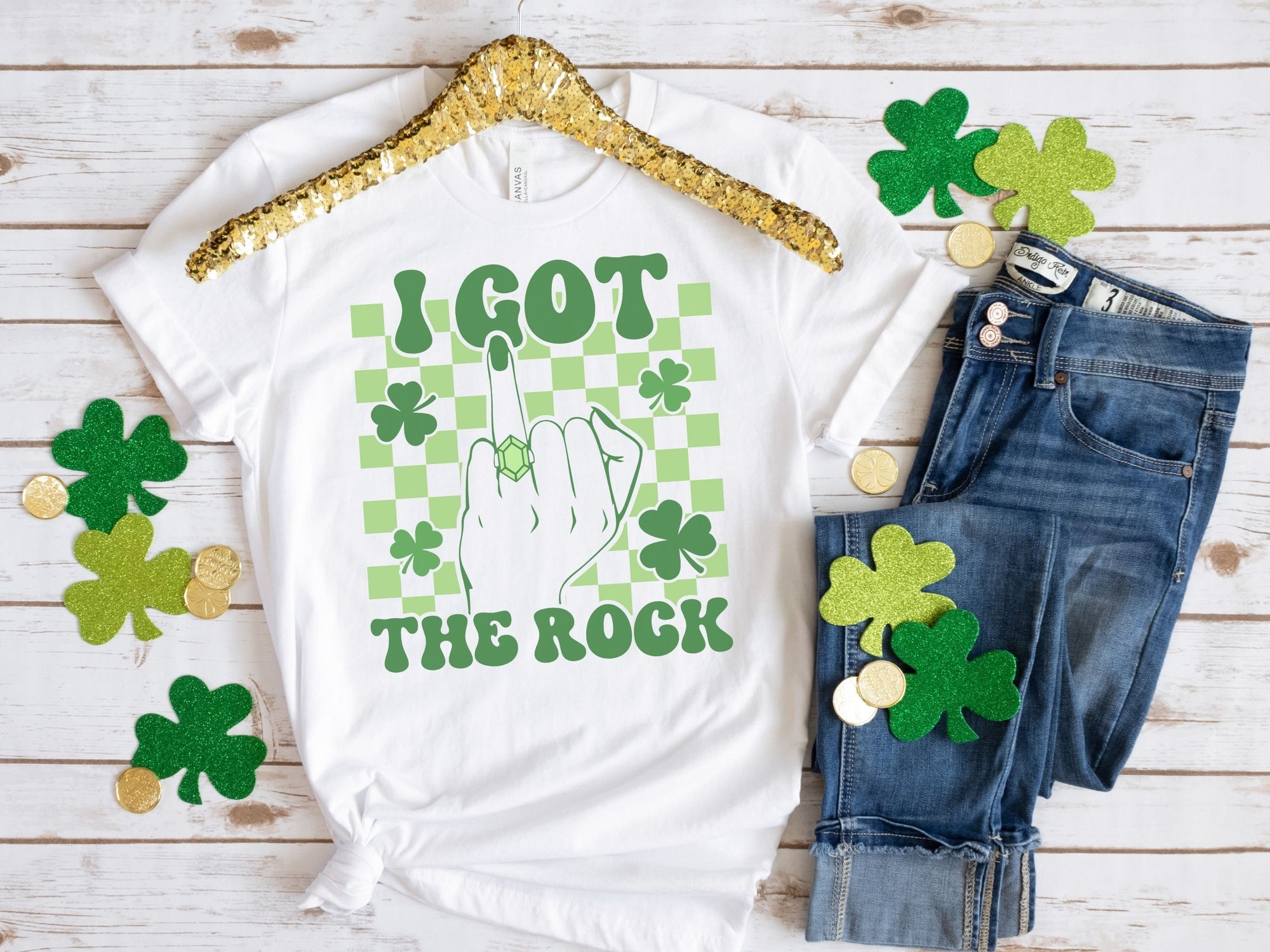 St. Patrick's Bachelorette Tees - Shamrocked Irish Bride Shirts image 4