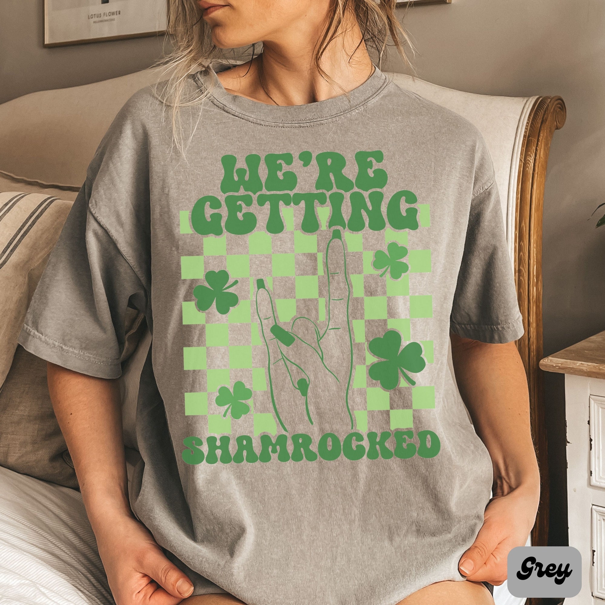 St. Patrick's Bachelorette Shirts - Get Shamrocked Irish Tees image 4