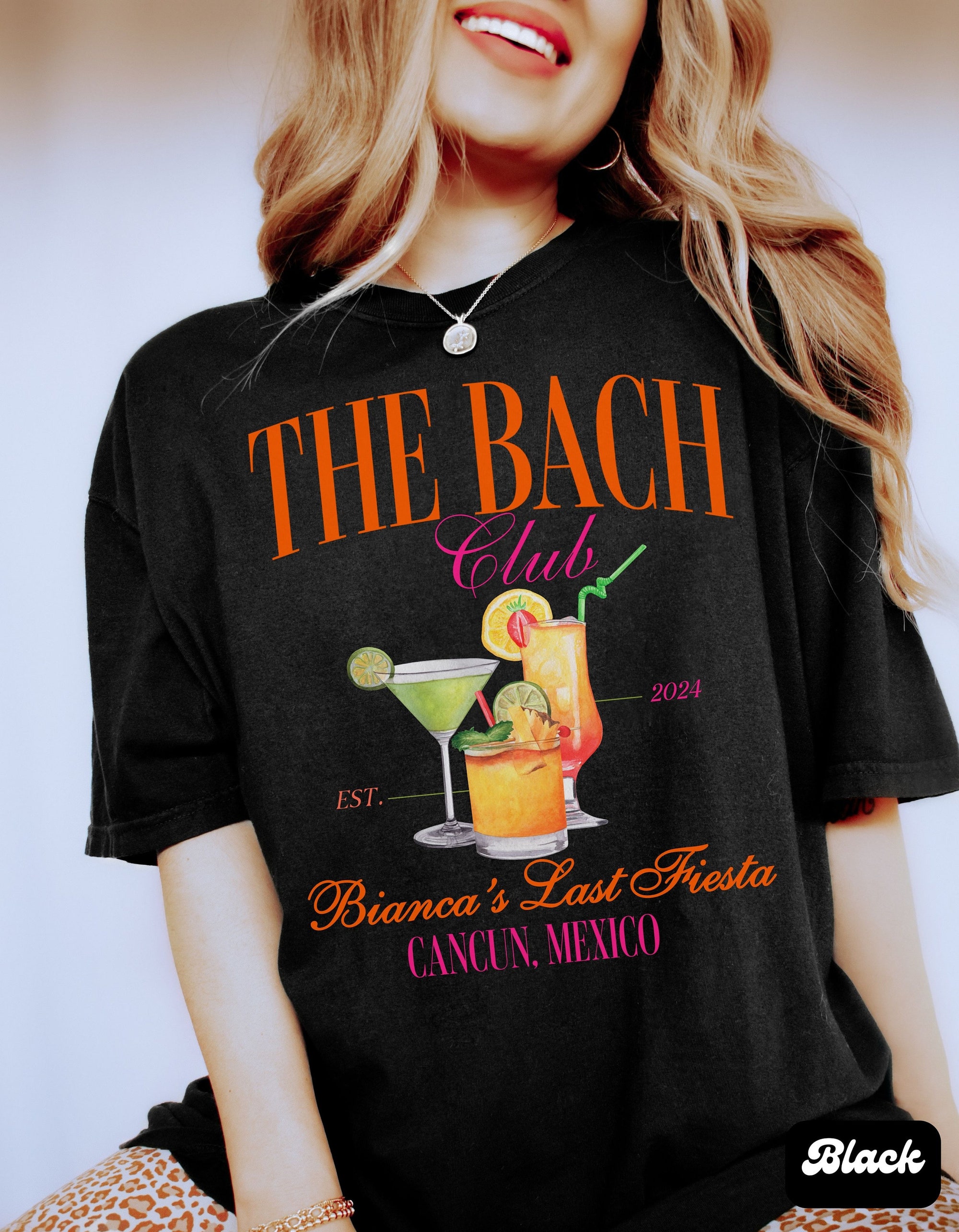 Fiesta & Tequila Bachelorette Party Shirts - Mexico Girls Trip image 4