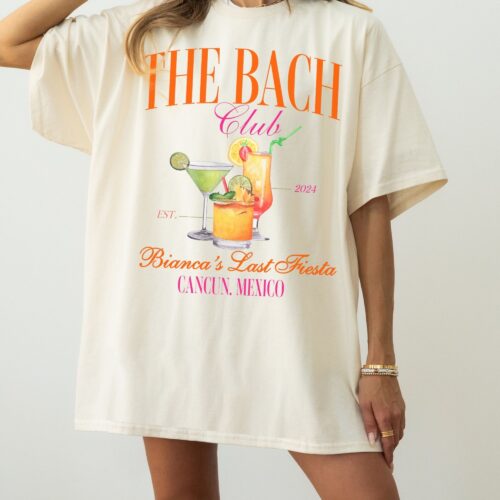 Fiesta & Tequila Bachelorette Party Shirts - Mexico Girls Trip image 0