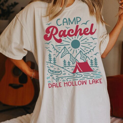 Retro Camp & Outdoor Mountain Bachelorette Party Tees image 0