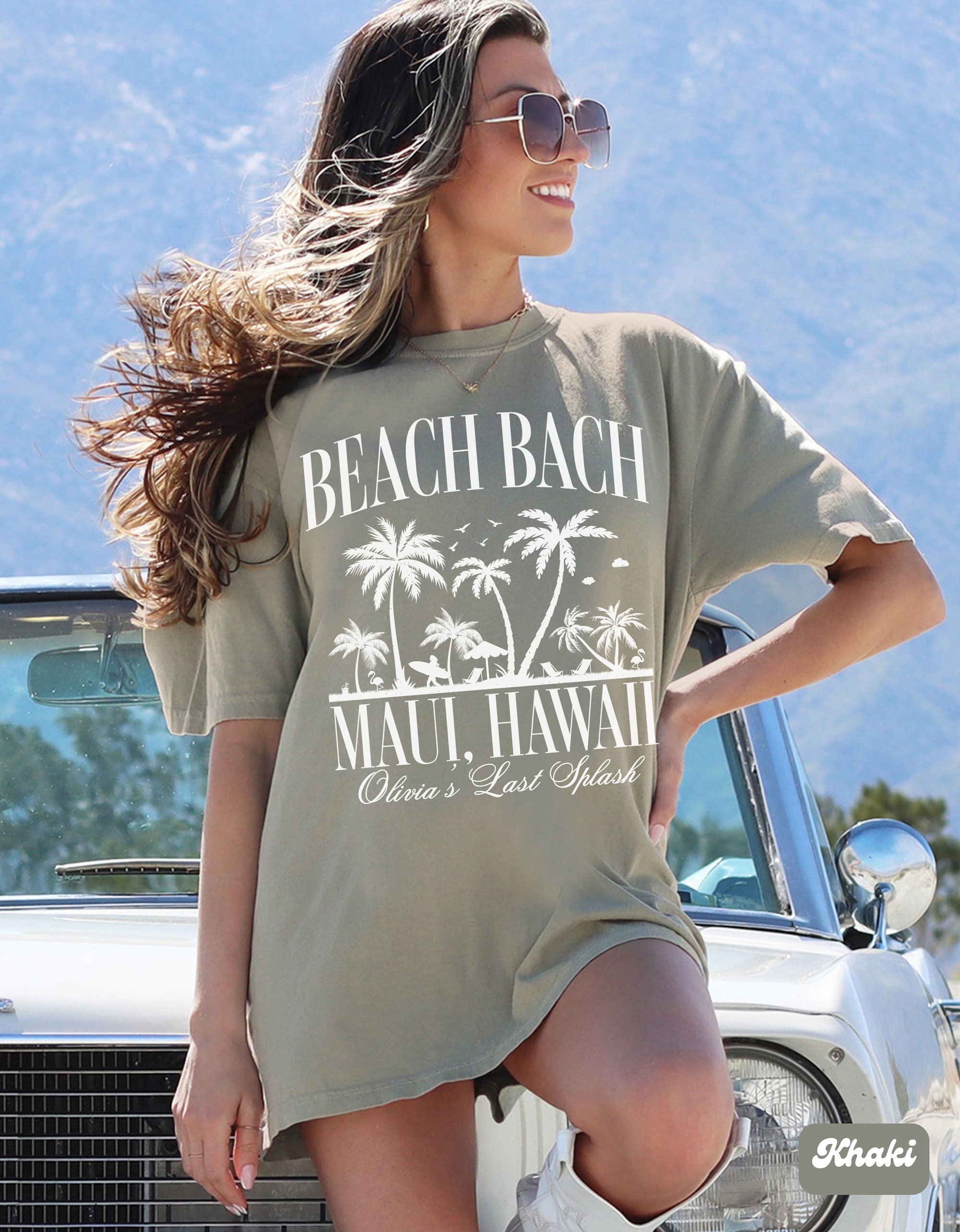 Hawaii Bachelorette: Tropical Bride & Girls Trip Shirts image 3