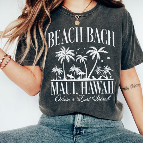 Hawaii Bachelorette & Beach Girls Trip Shirts image 0