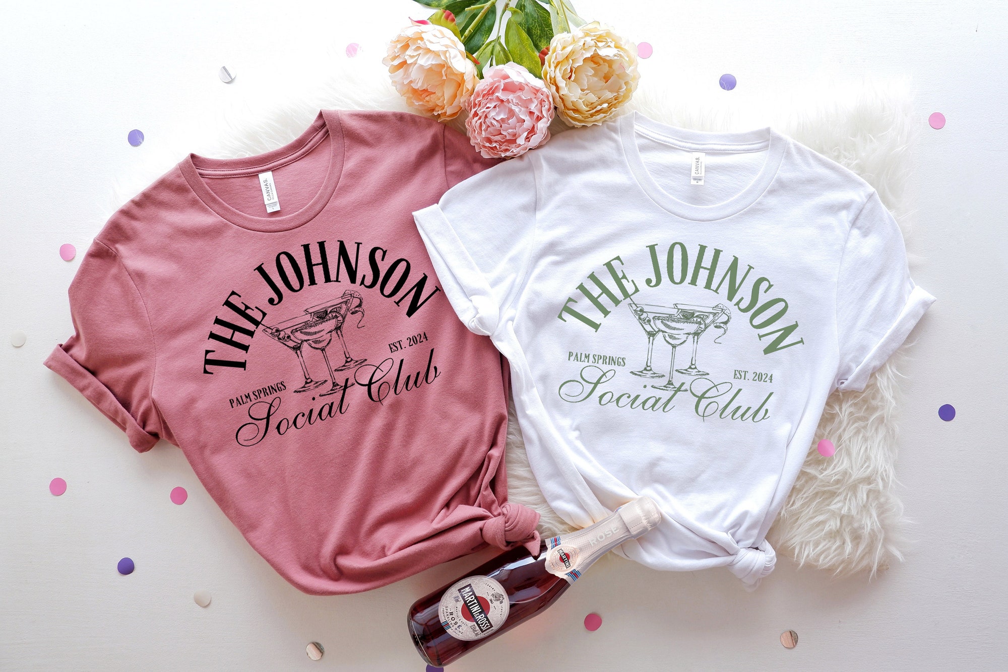 Custom Shirt for Bridal Party: Social Club & Bachelorette image 1