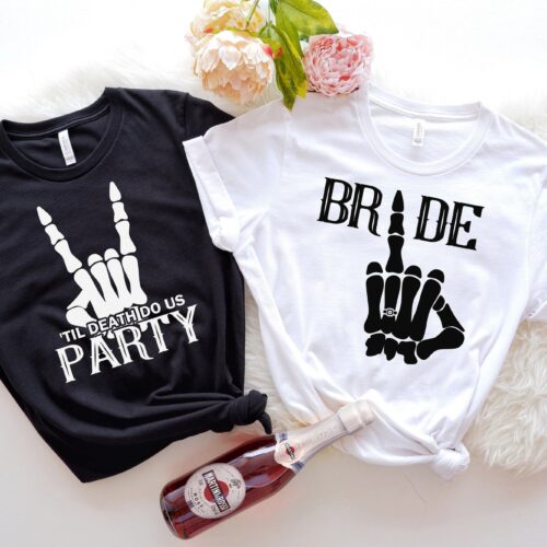 Bride & Bachelorette Tees: Shower Party Favors Bridesmaid Wedding Gifts image 0