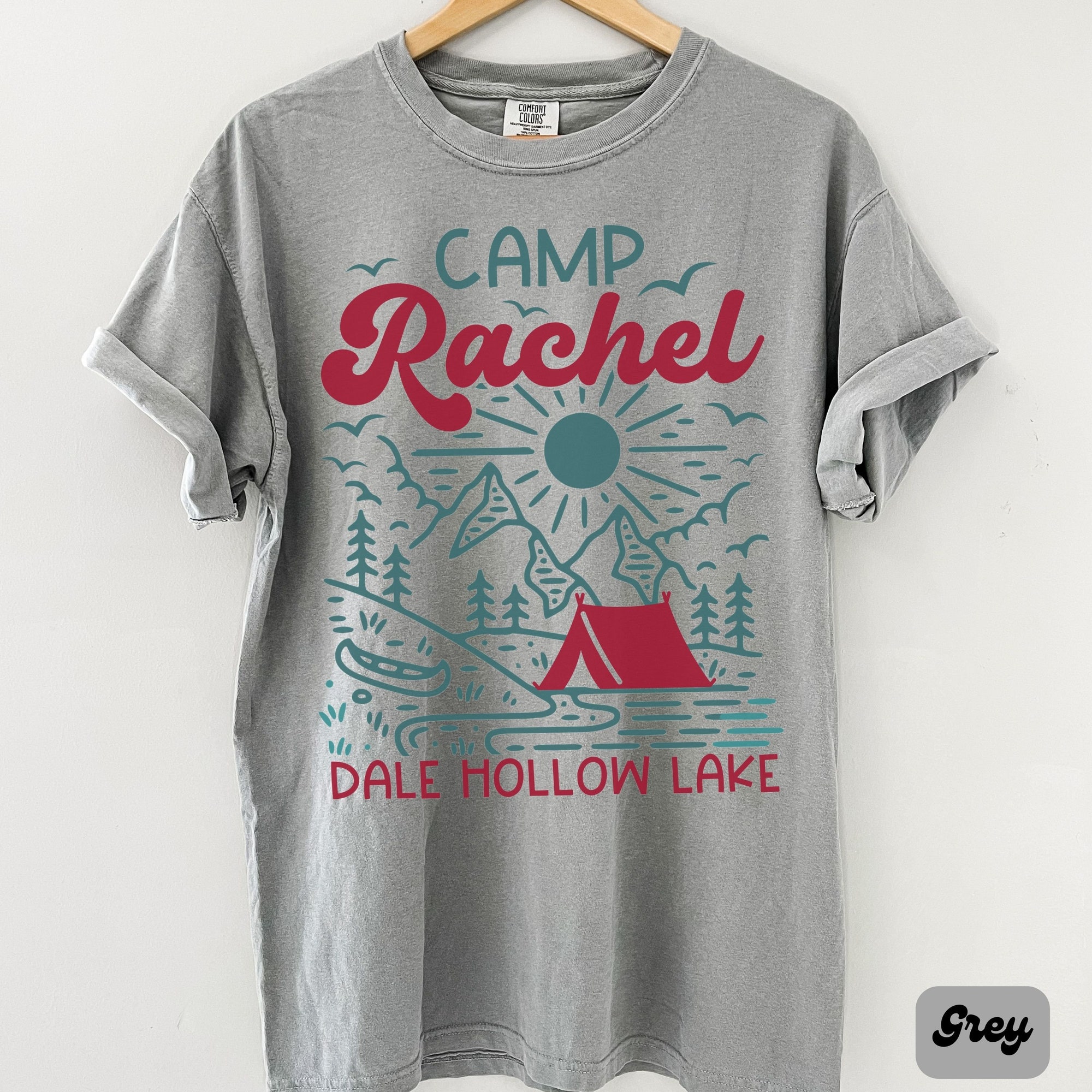 Retro Camp & Outdoor Mountain Bachelorette Party Tees image 3