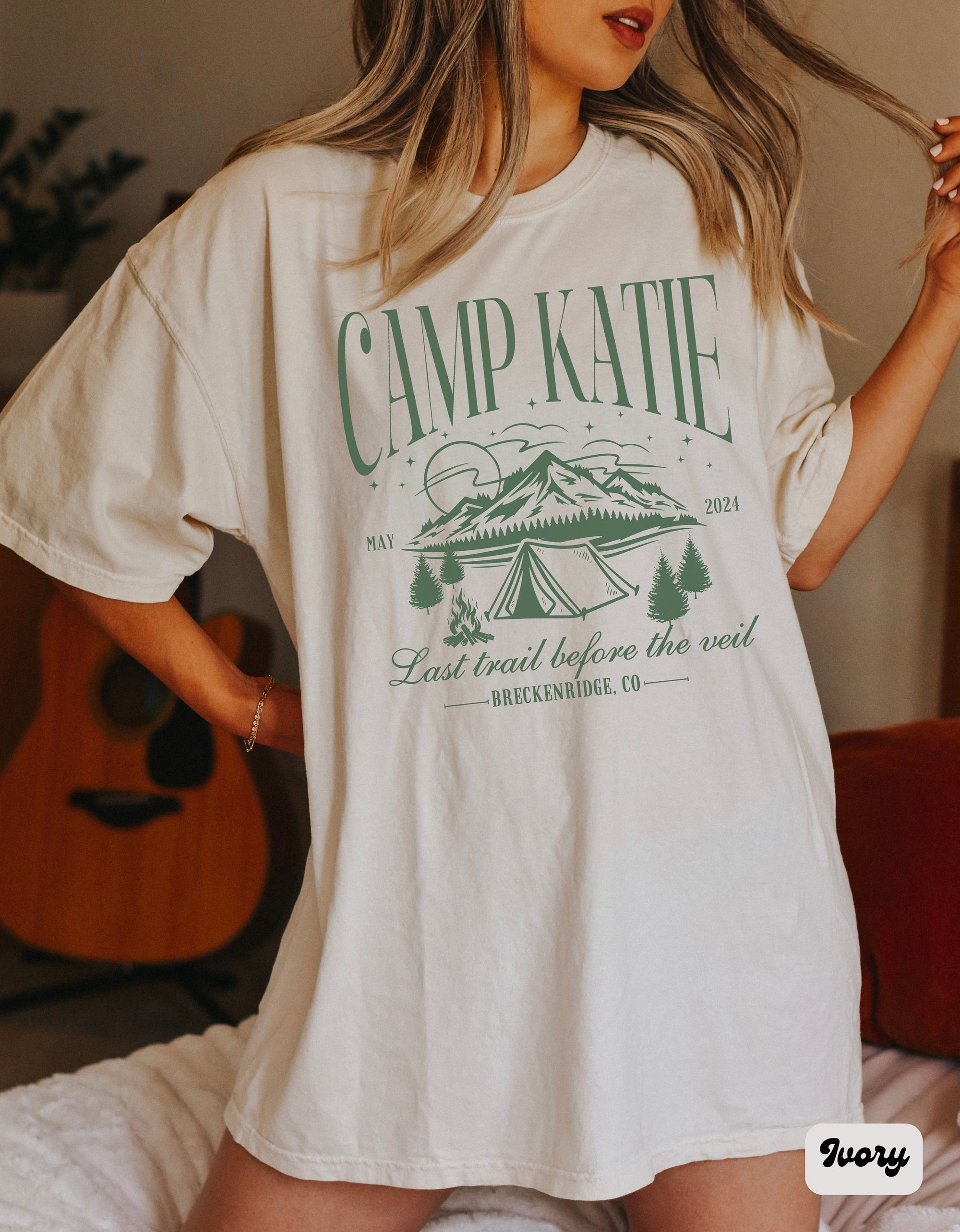 Custom Camp Bachelorette & Mountain Bride Party Tees image 7