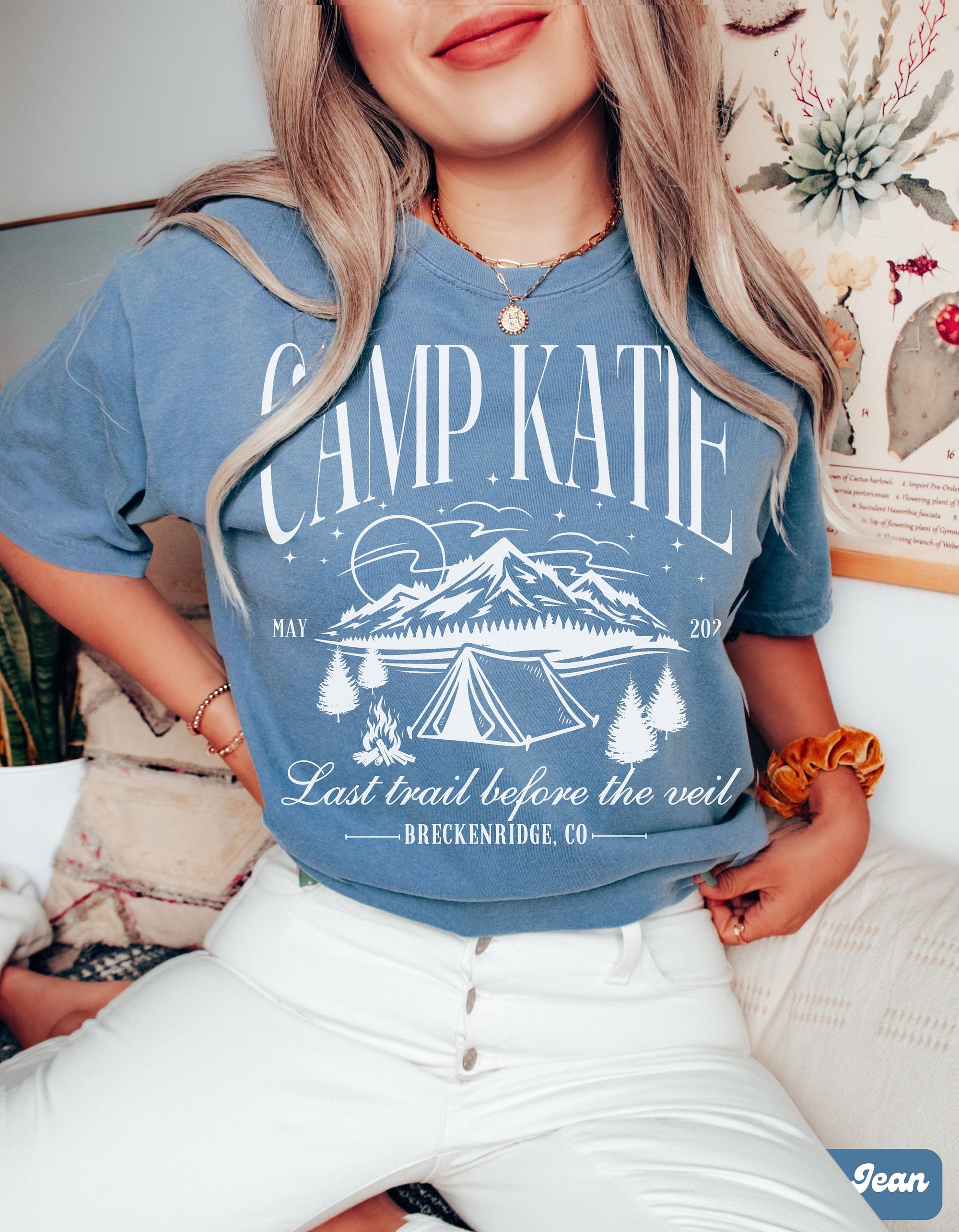 Custom Camp Bachelorette & Mountain Bride Party Tees image 5