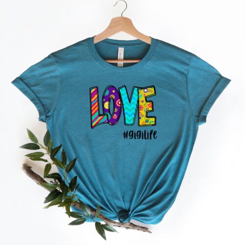 Love Gigi Life Gigilife Shirt | Mothers Day Christmas T-Shirt image 0