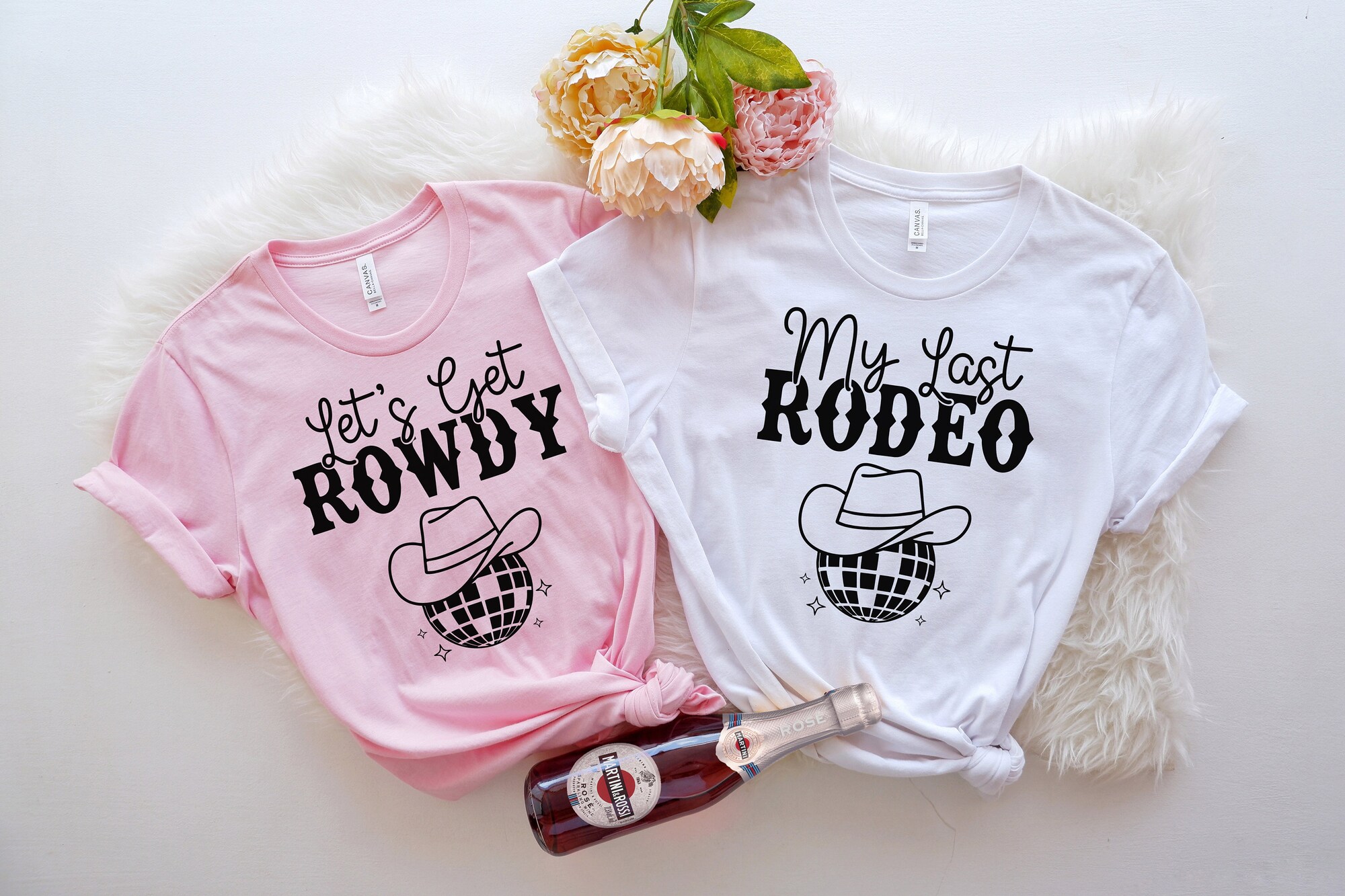 Last Rodeo Bachelorette: Western Shirts Country Wedding Gifts image 3