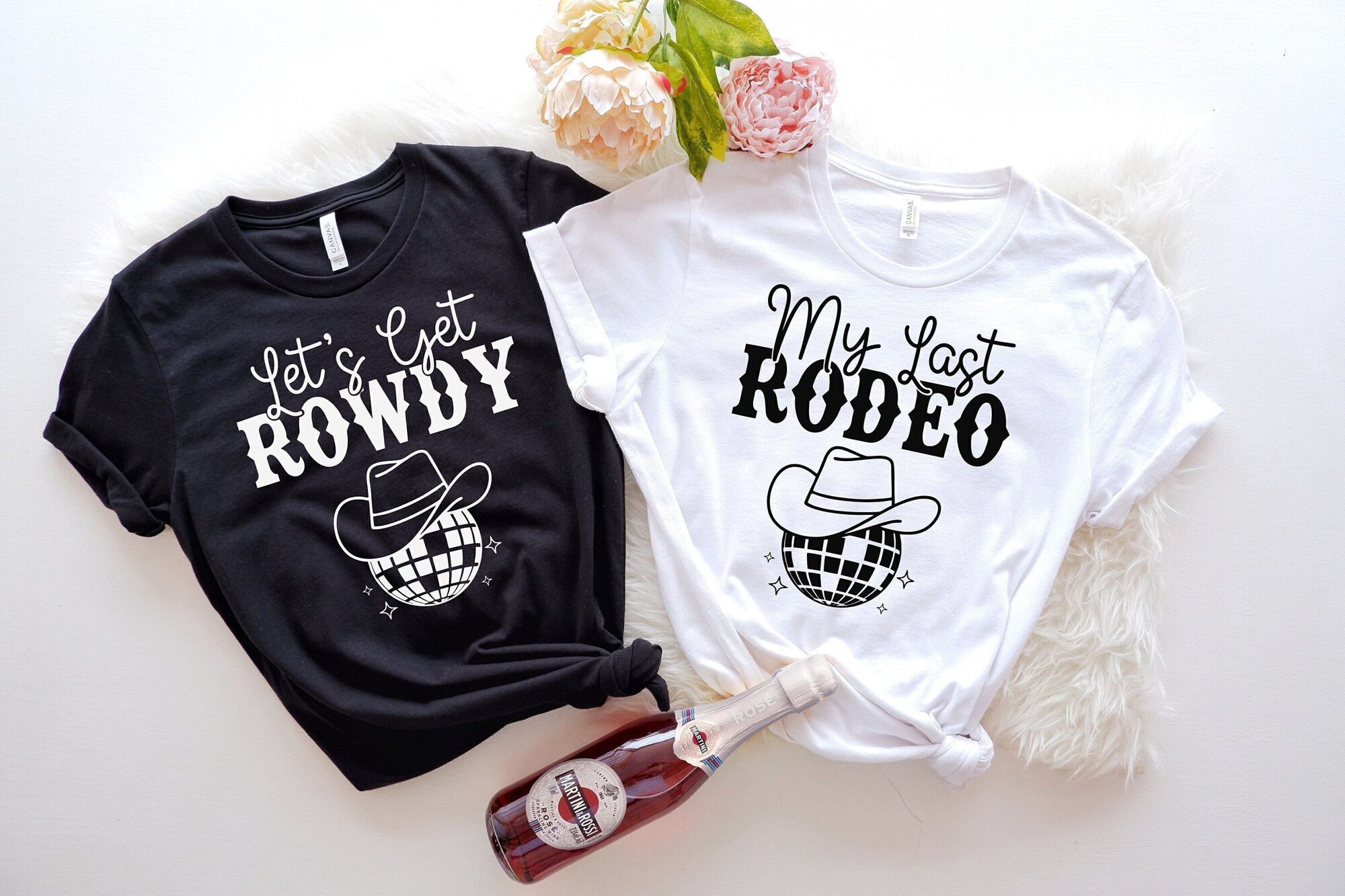 Last Rodeo Bachelorette: Western Shirts Country Wedding Gifts image 0